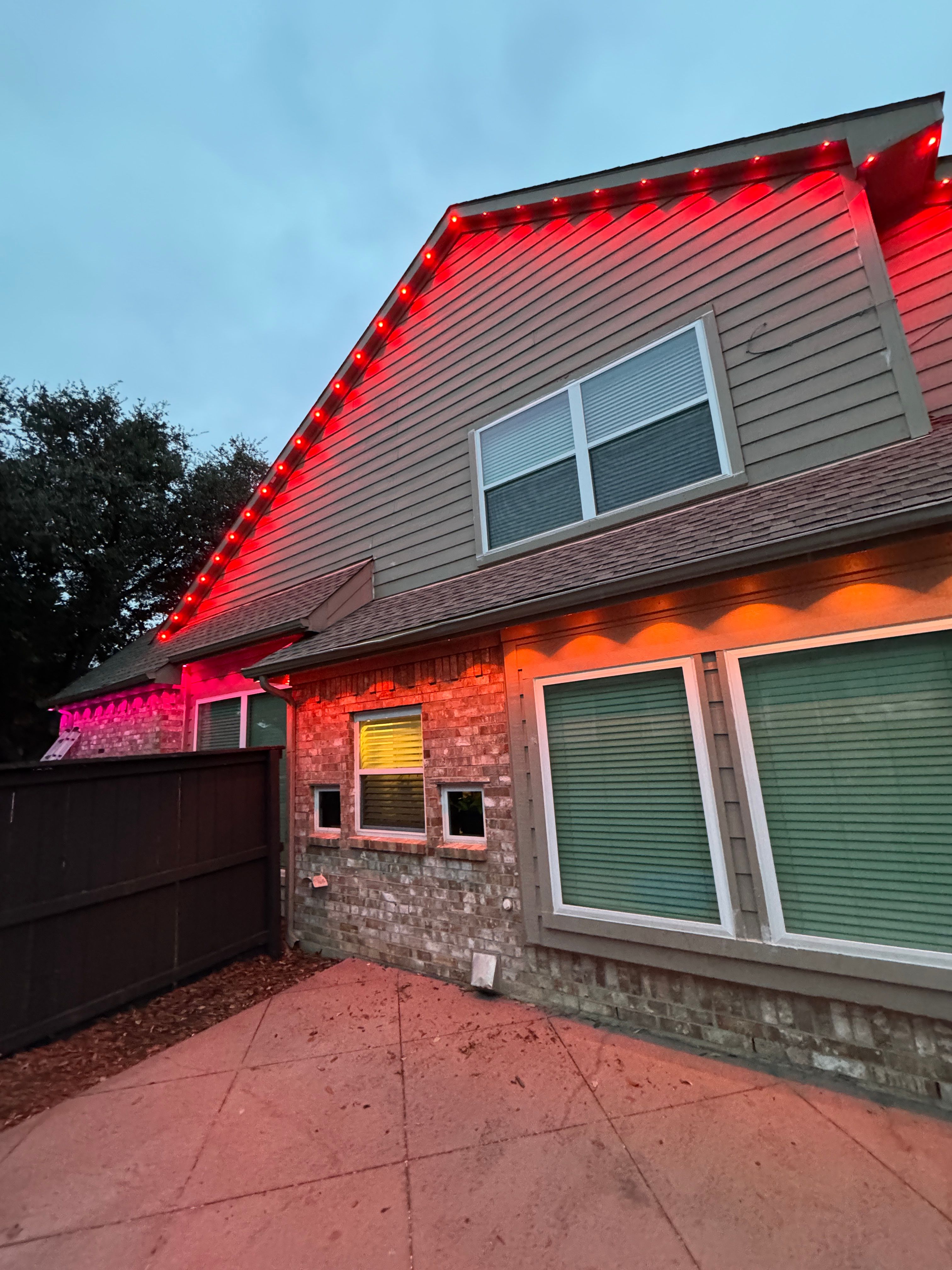 Permanent Holiday Lighting  for Light It Up AV and Turf in Keller, TX