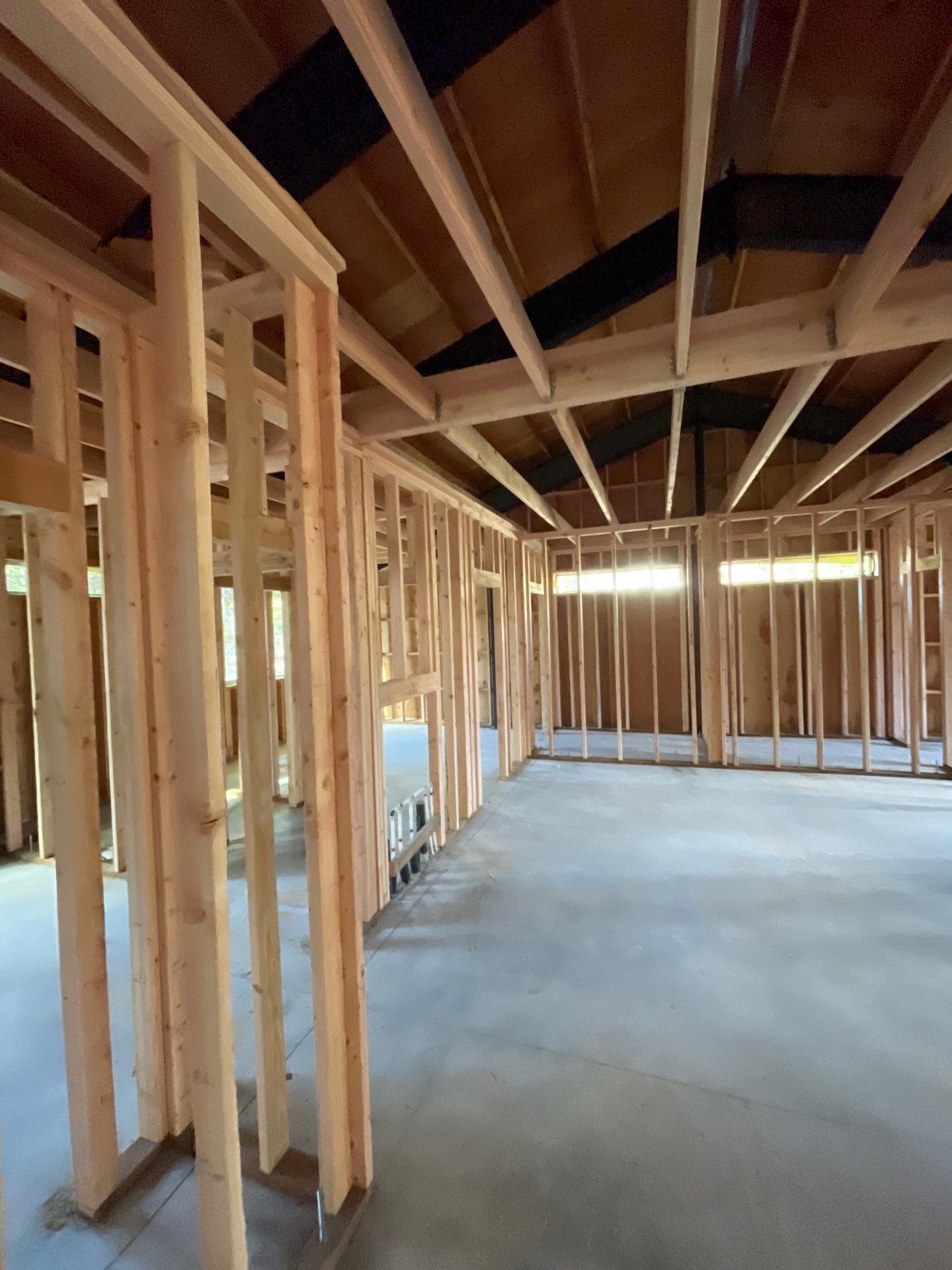Framing for TJR Concrete and Construction in Bend, OR