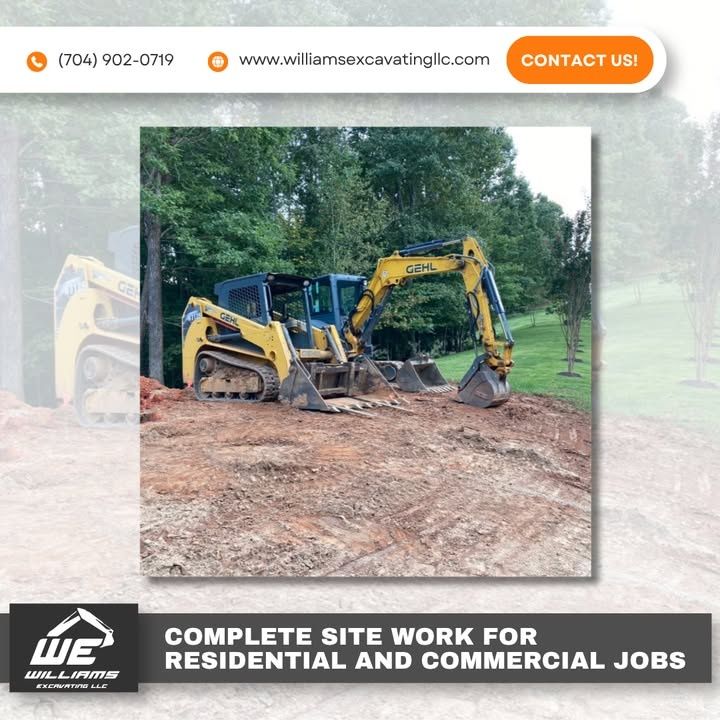  for Williams Excavating in Statesville, NC