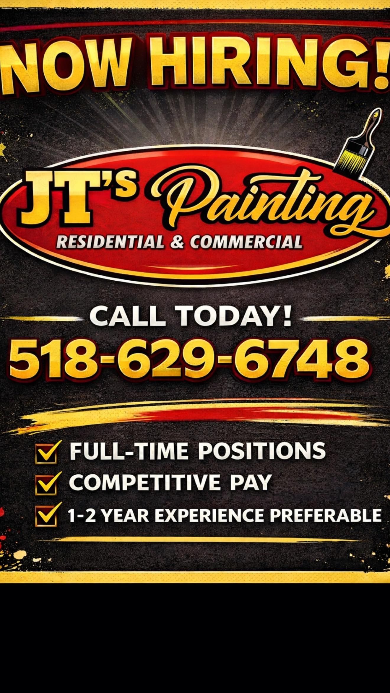  for JT's Painting 518 LLC in Schenectady, NY