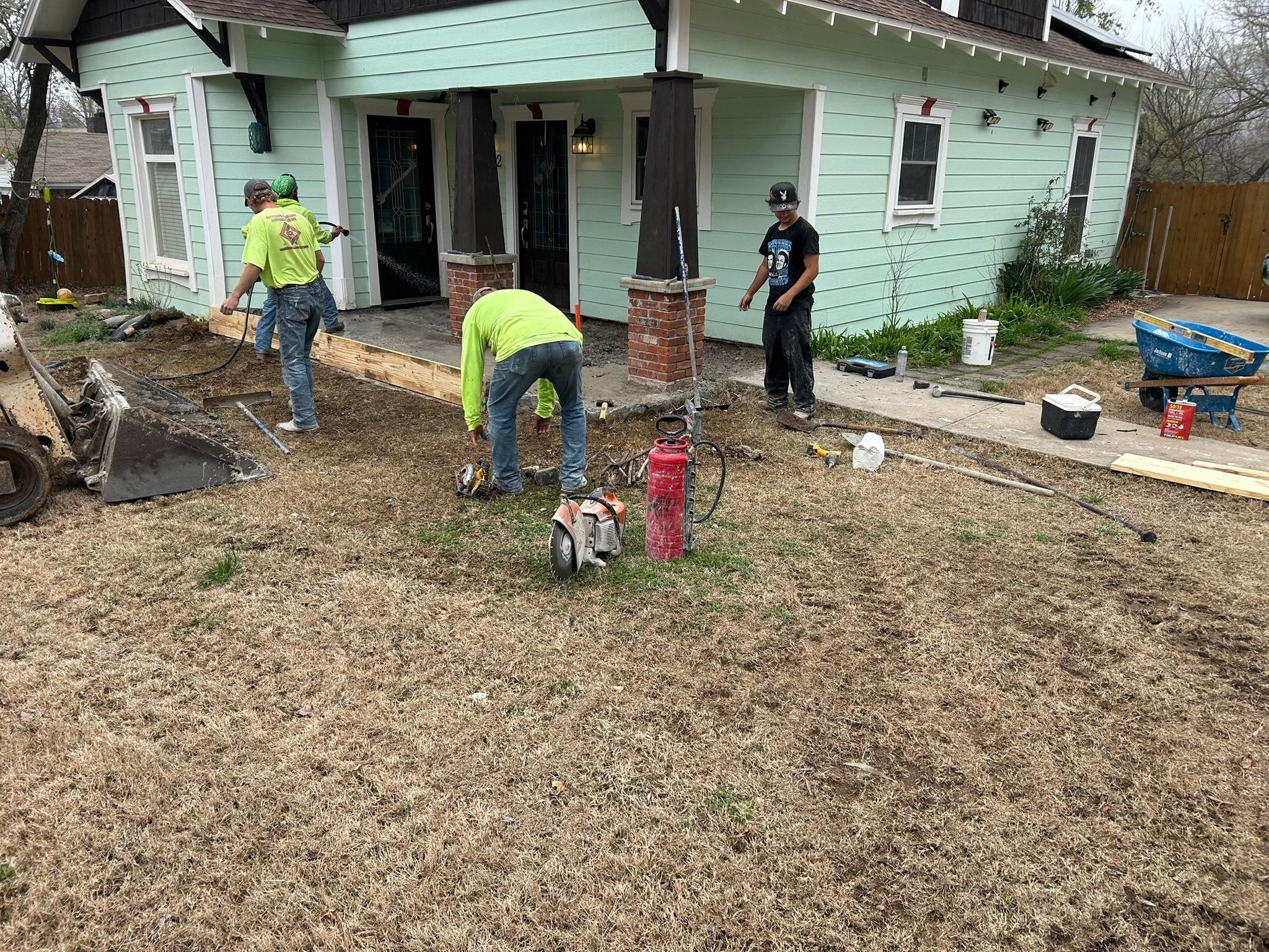  for Concrete Creations and Excavations in Centerton, AR