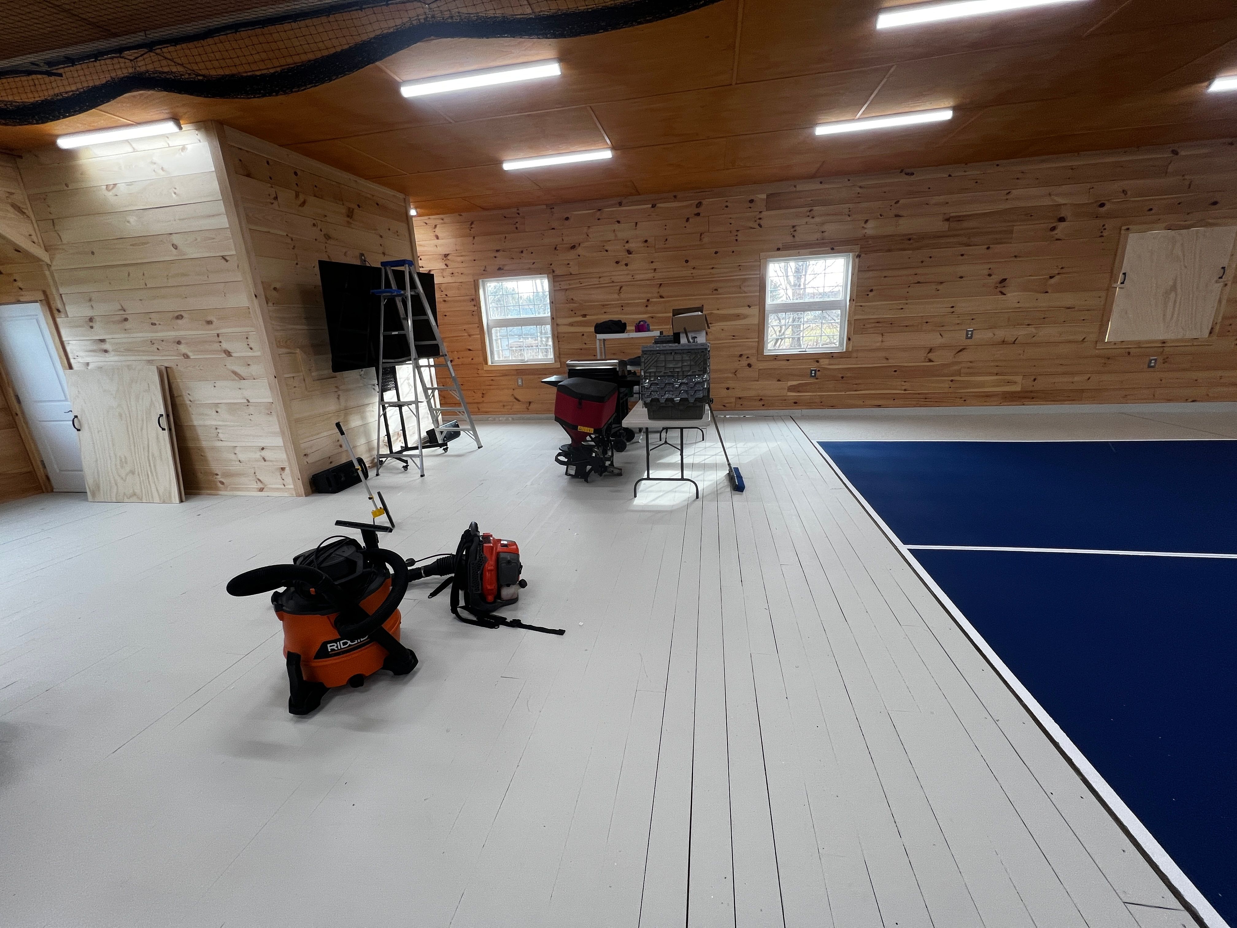 Epoxy floors for Green Valley Painting in Thompson, CT