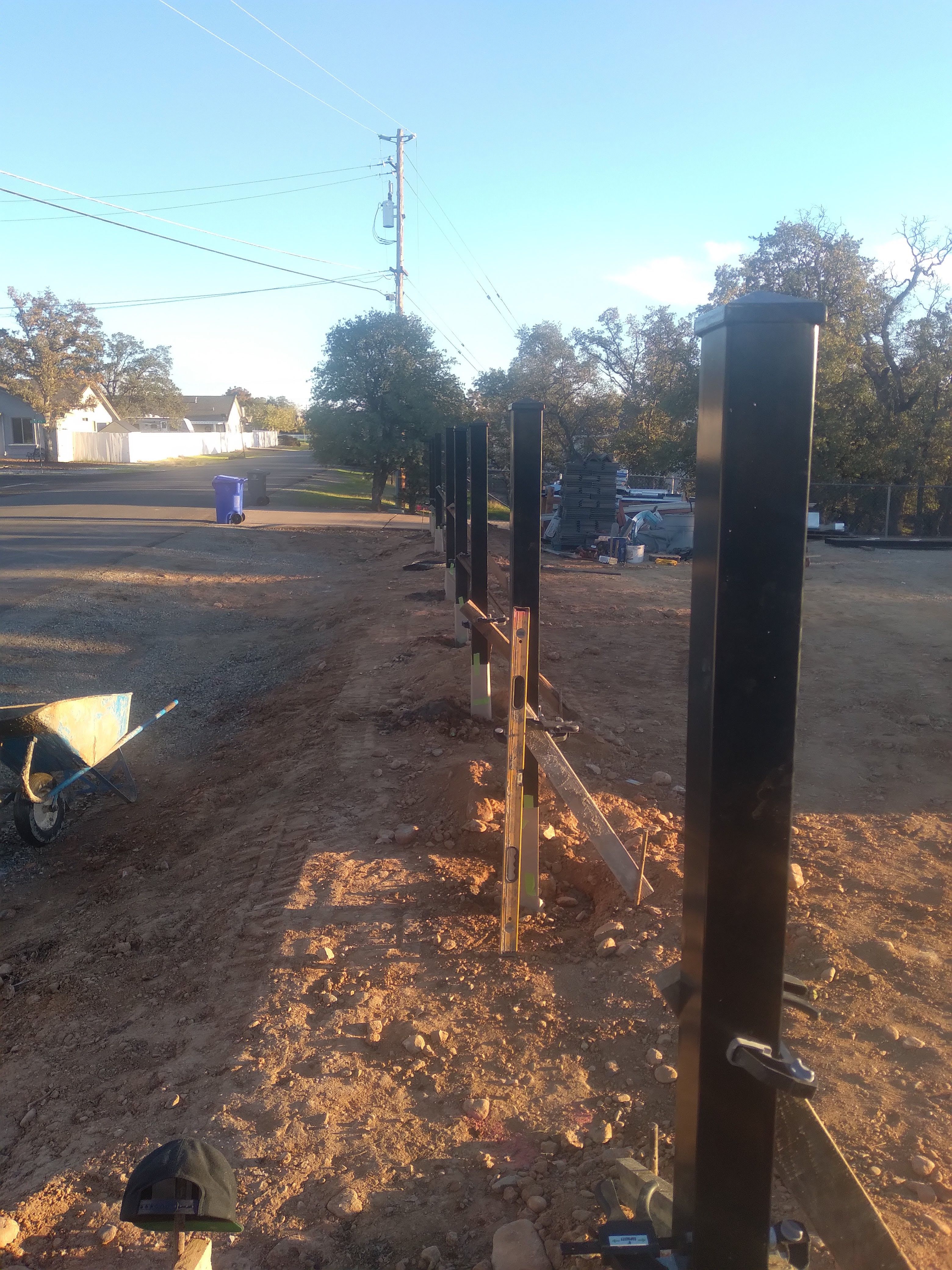 Fencing for Austin LoBue Construction in Cottonwood, CA