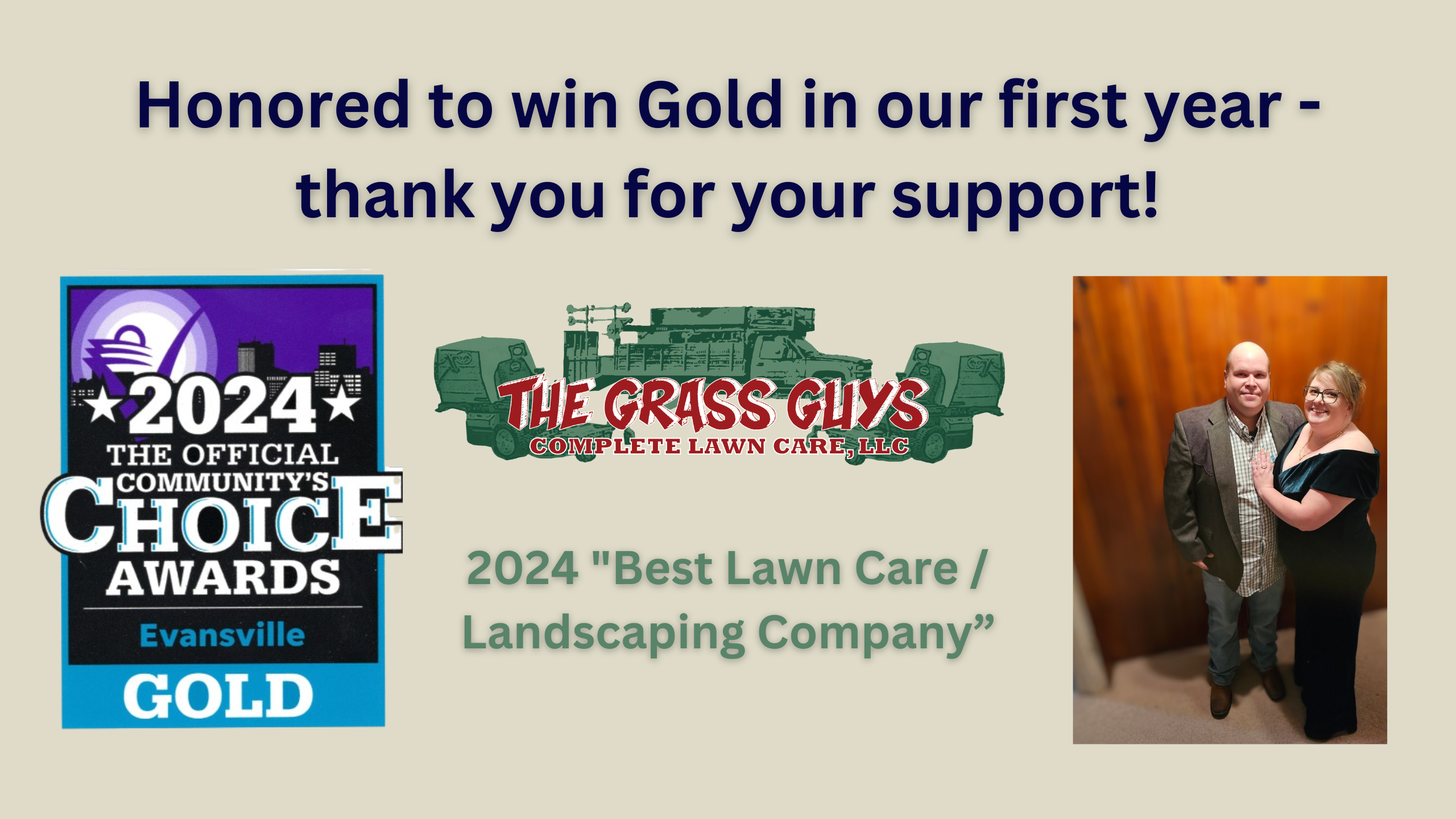  for The Grass Guys™ in Evansville, IN