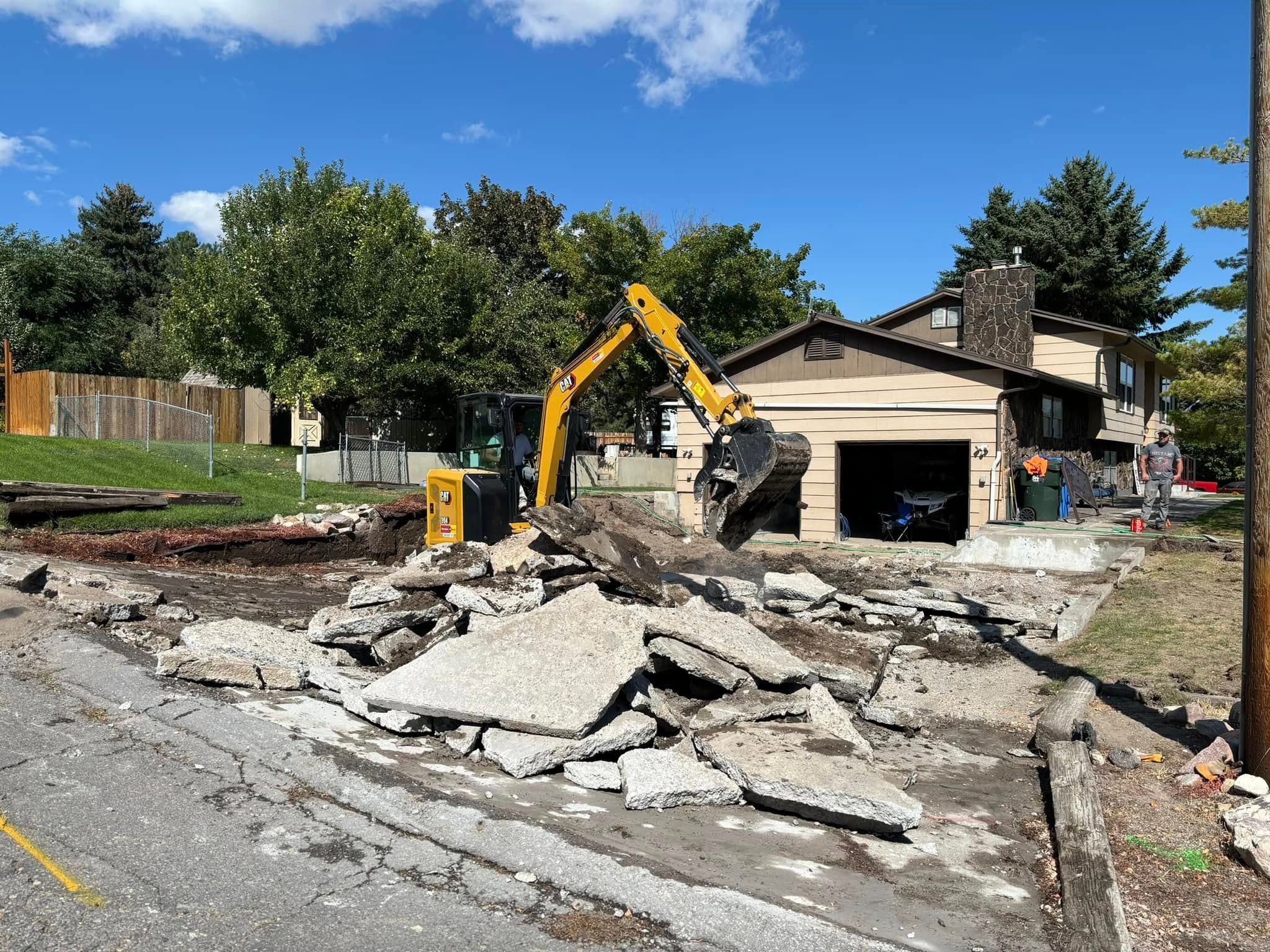 Septic System Install for C Bar B Excavation and Repair in Pocatello, ID