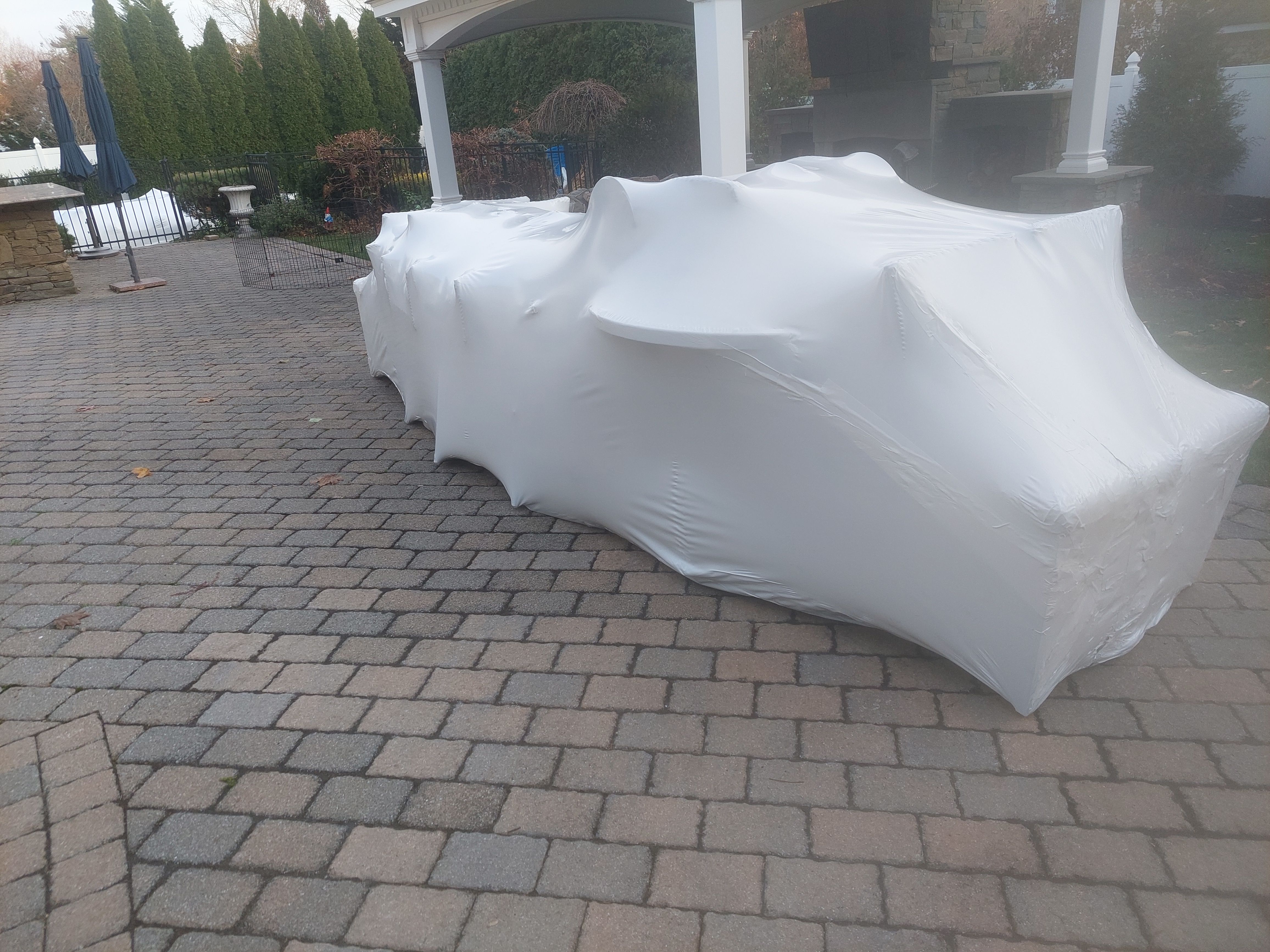 Shrink Wrapping Service for GEM Pool Service in Long Island, NY