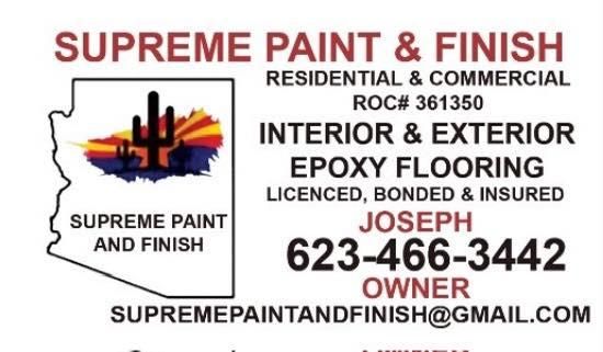  for Supreme Paint and Finish in Buckeye, AZ
