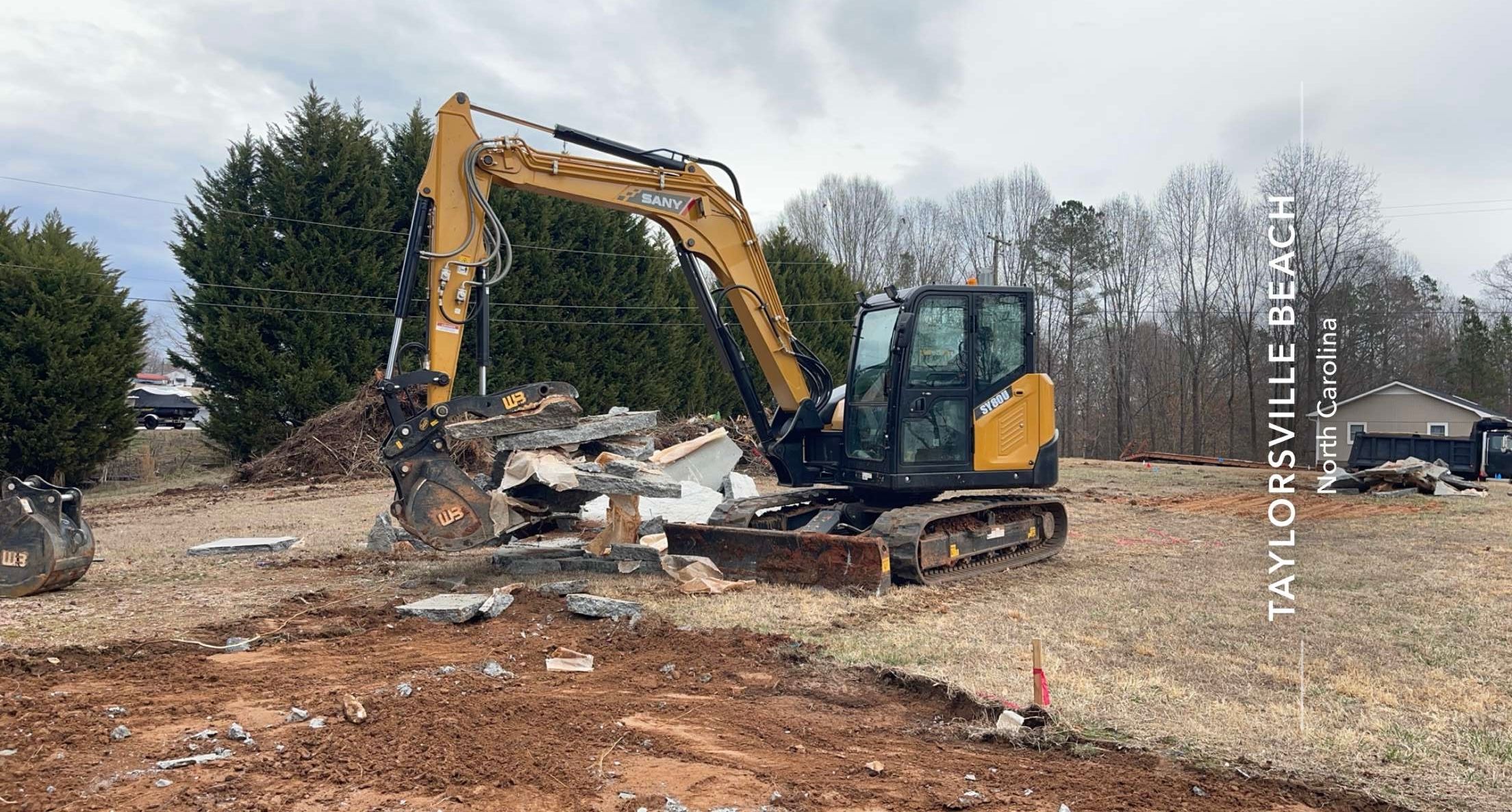  for Williams Excavating in Statesville, NC