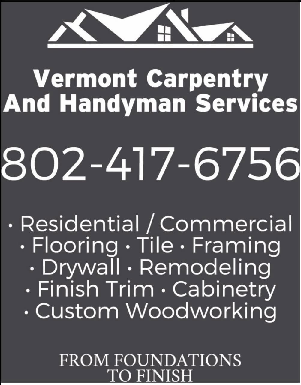  for Vermont Carpentry and Handyman Services in Royalton, VT