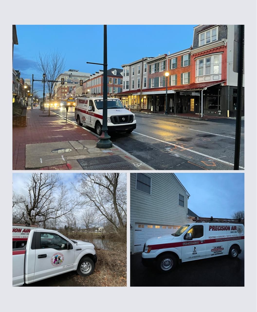 Our Fleet for Precision Air Heating Cooling in West Chester, PA