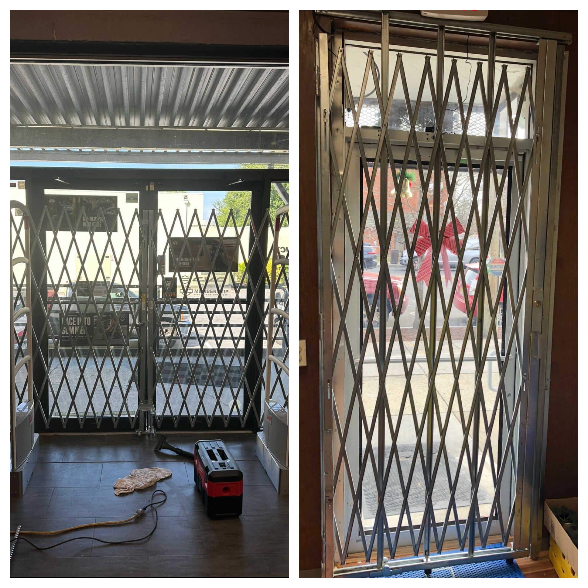 Security Rollup, Gates & Shutters at Justin’s Garage Door in Gaithersburg, MD