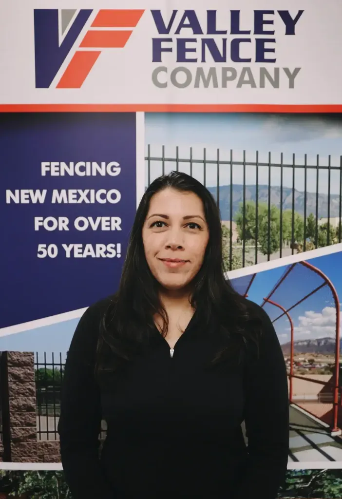 Brenda Murphy at Valley Fence Company in Rio Rancho, NM
