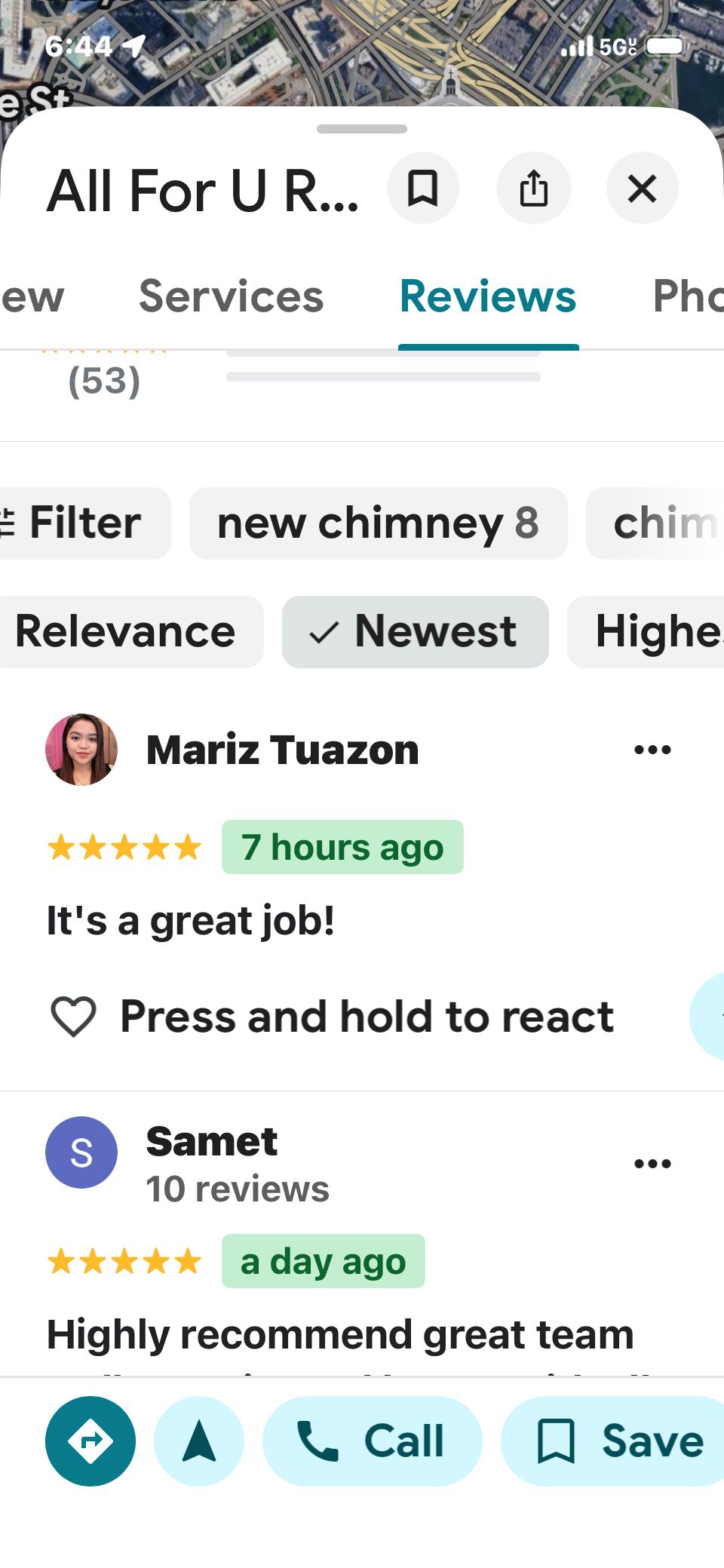  for All For U Roofing & Masonry in Boston, MA