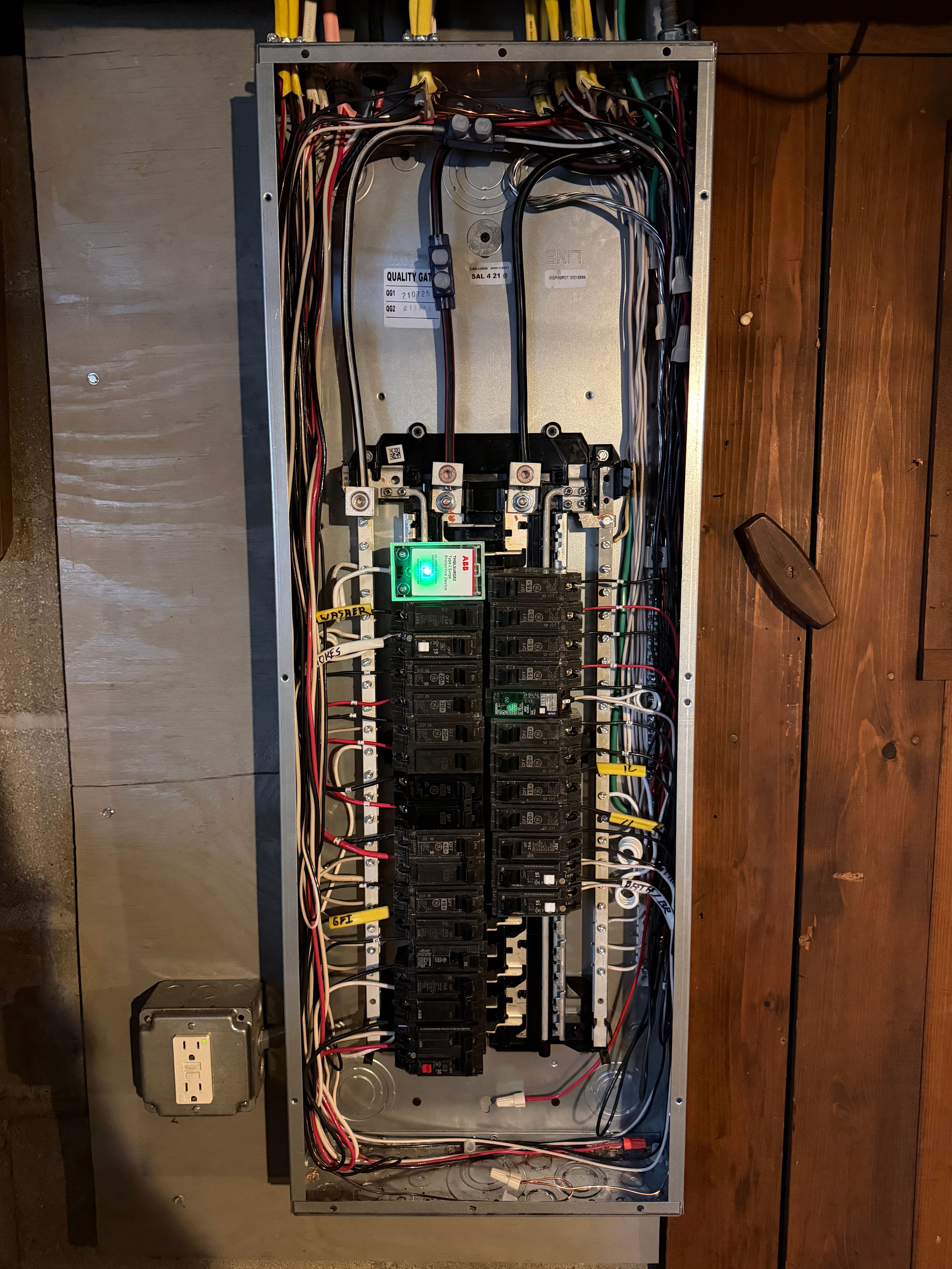 Panel and meters for Dimar Technology  in Norwalk, CT
