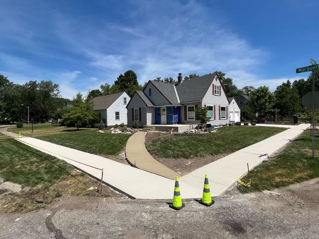 Concrete (Driveways, Sidewalks, Patios) for Curb Concepts Plus in Mishawaka, IN