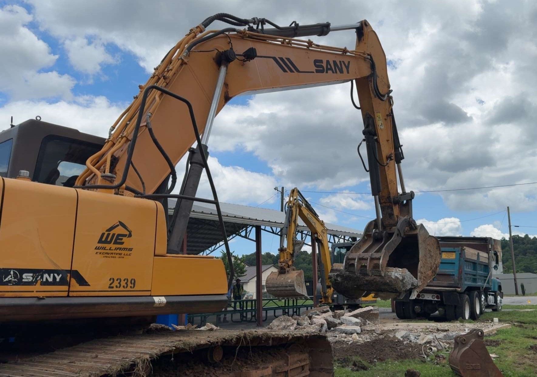 for Williams Excavating in Statesville, NC