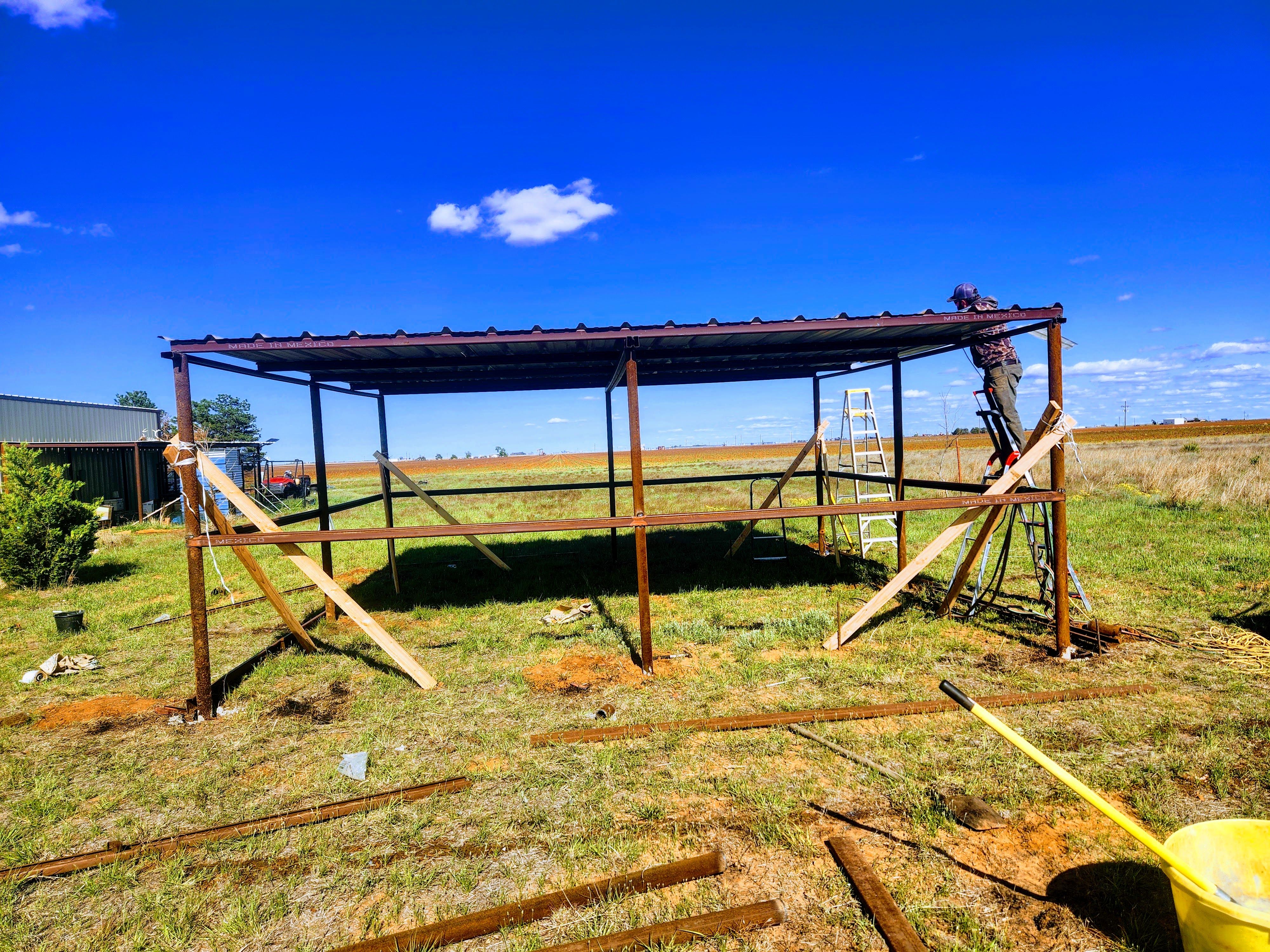 Chicken Pen for Prairie Land Properties LLC in Lubbock, TX
