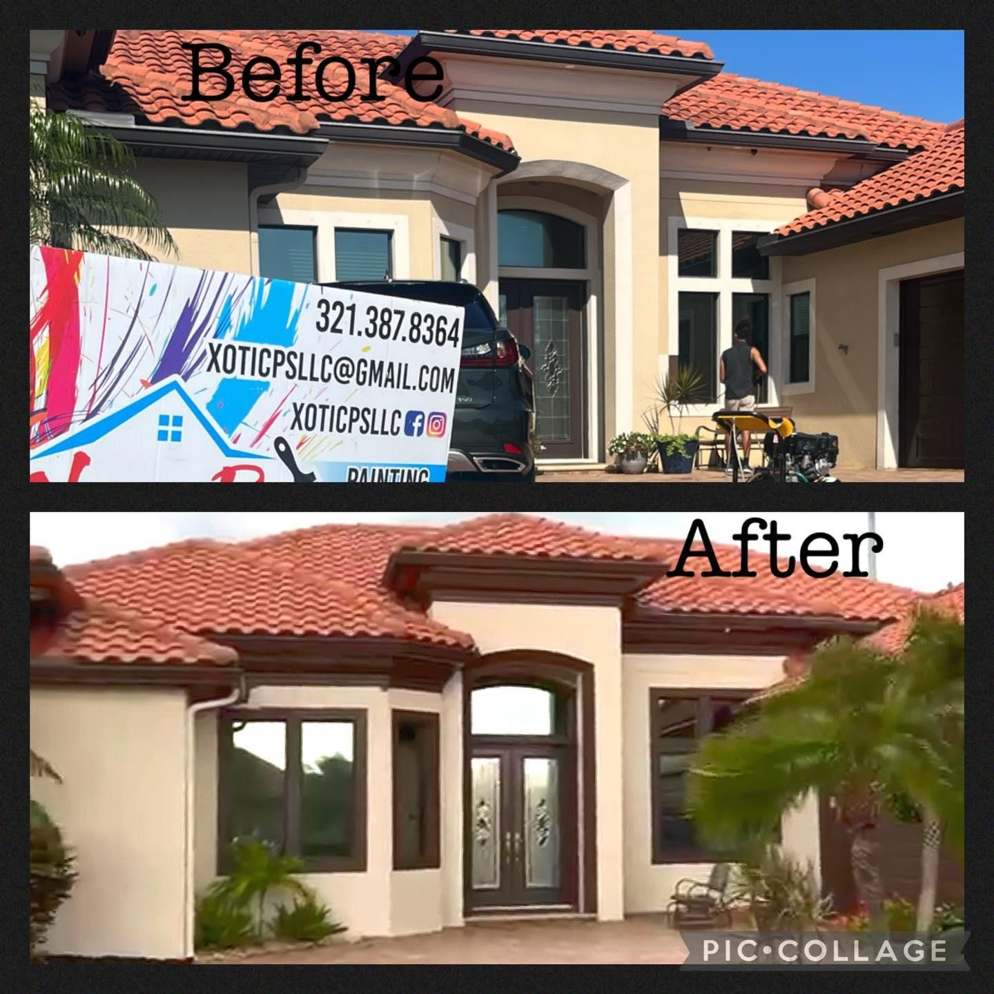 Exterior Painting for Xotic Ps LLC in Titusville, FL