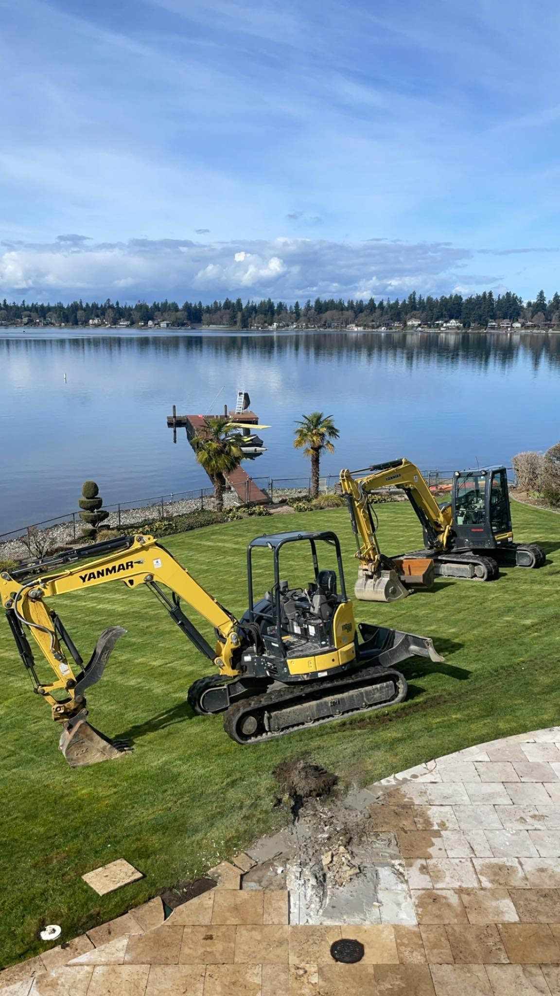 Concrete for MD Construction & Sewer in North Yelm, WA