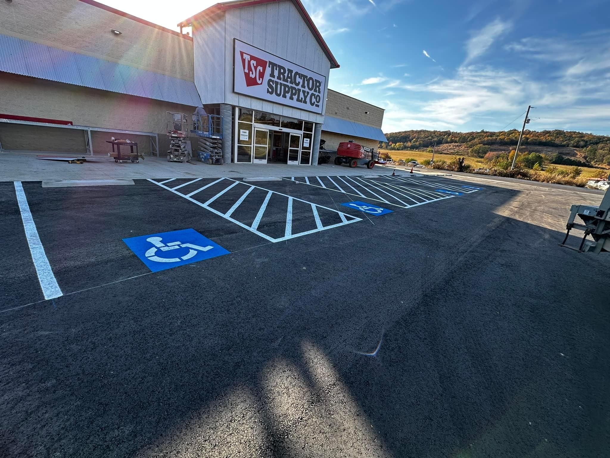 All Photos for Straight Line Striping in Little Rock, AR