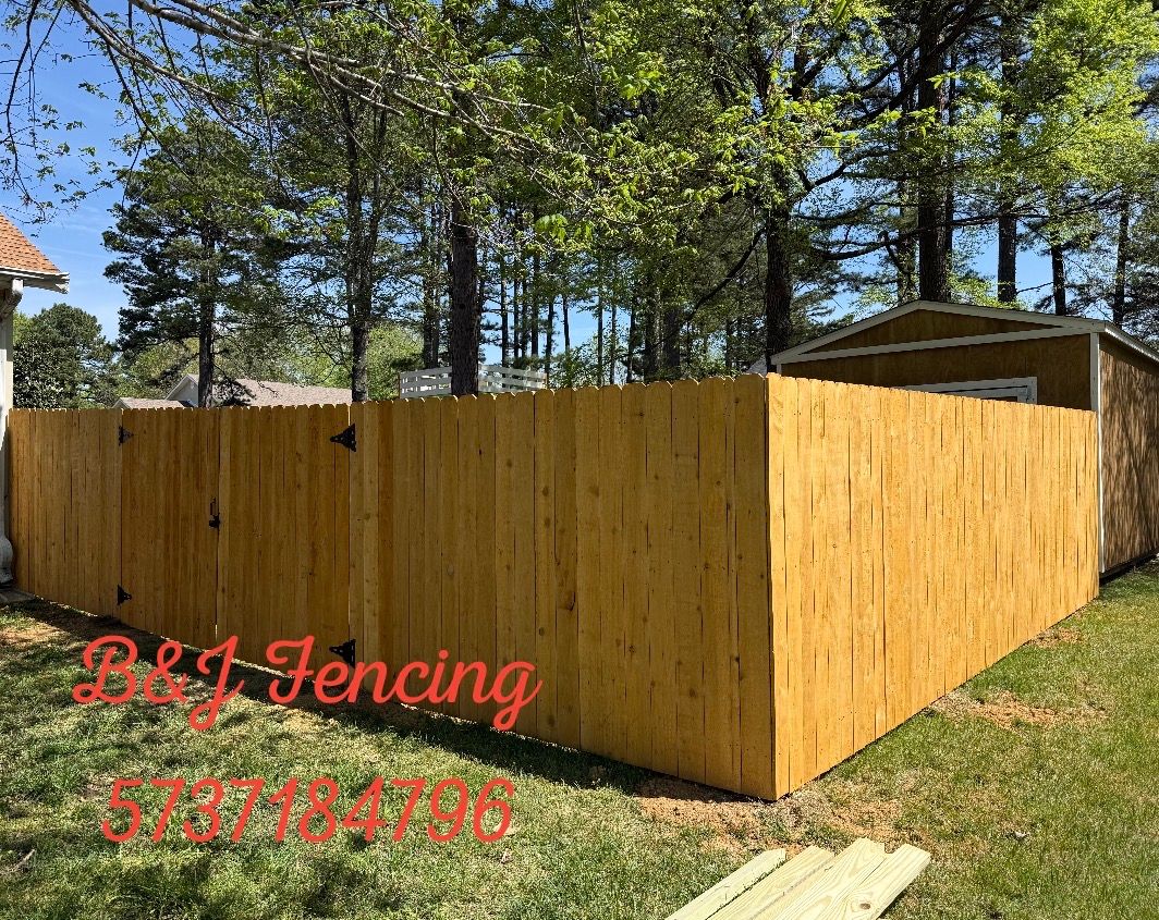  for B&J Fencing in Harviell, MO