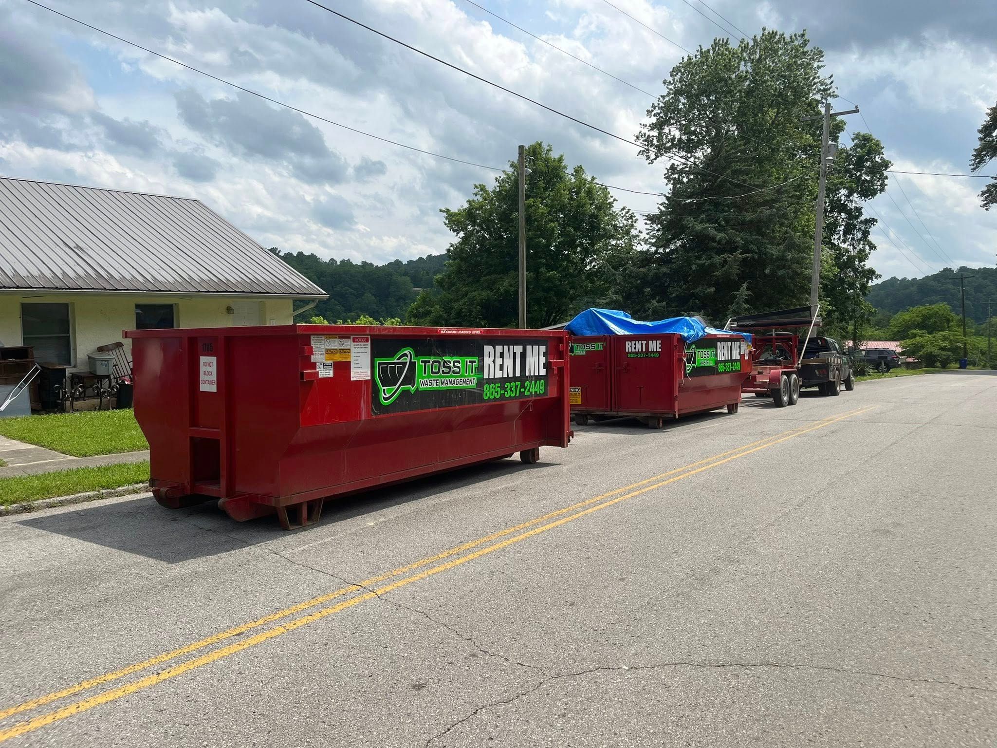  for Toss It Waste LLC in Harriman, TN