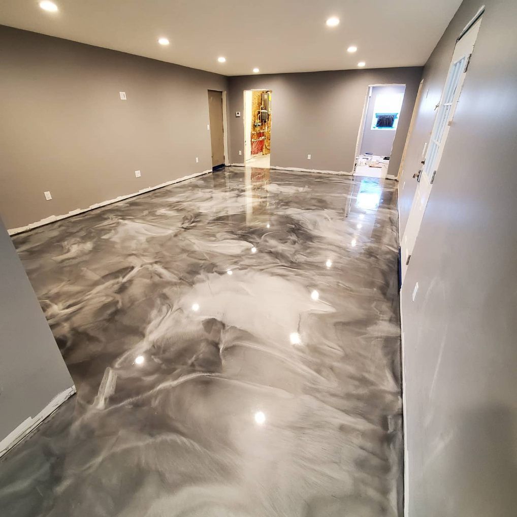 Metallic Epoxy Floors for Custom Concrete Coatings in Battle Lake, MN