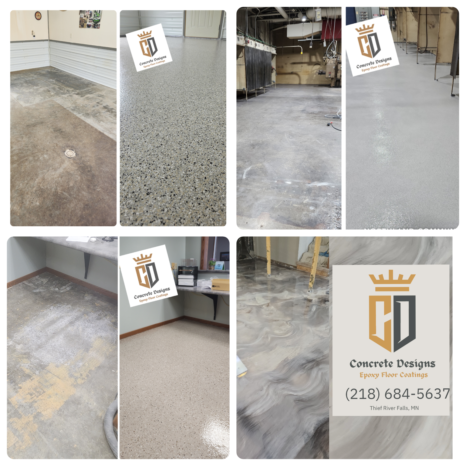  for Concrete Designs LLC in Thief River Falls, MN