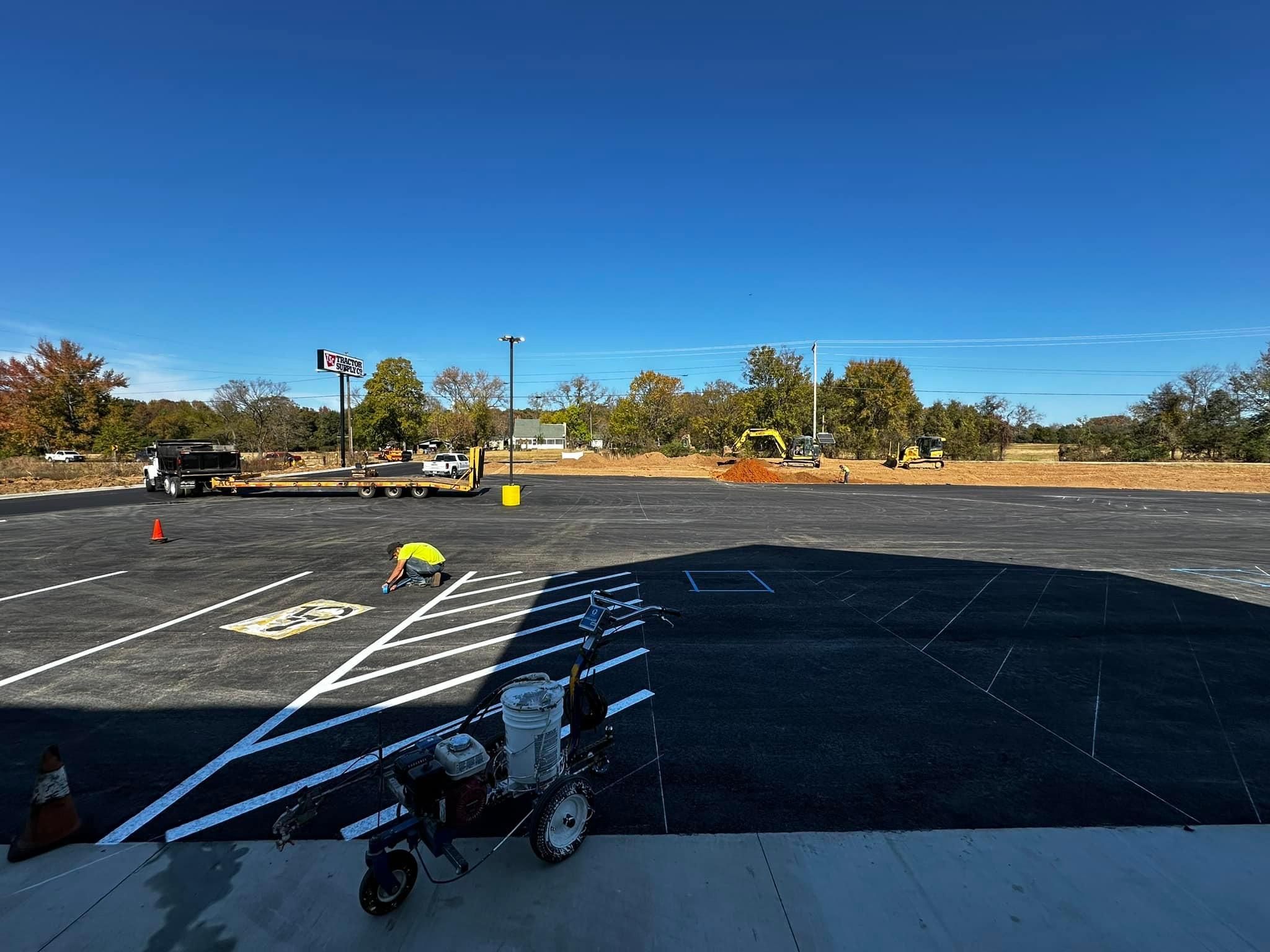 All Photos for Straight Line Striping in Little Rock, AR