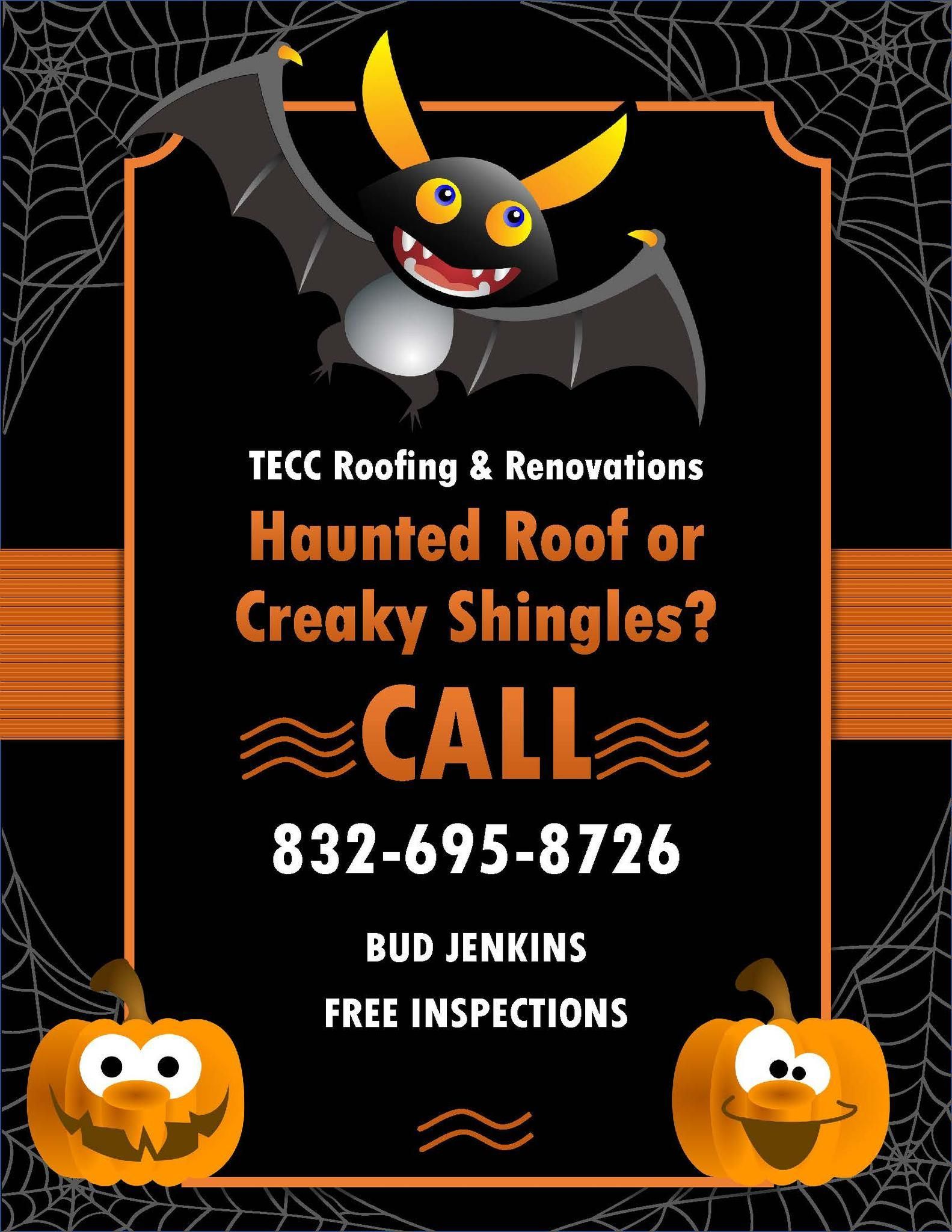  for TECC Roofing & Renovations in Harris County, TX