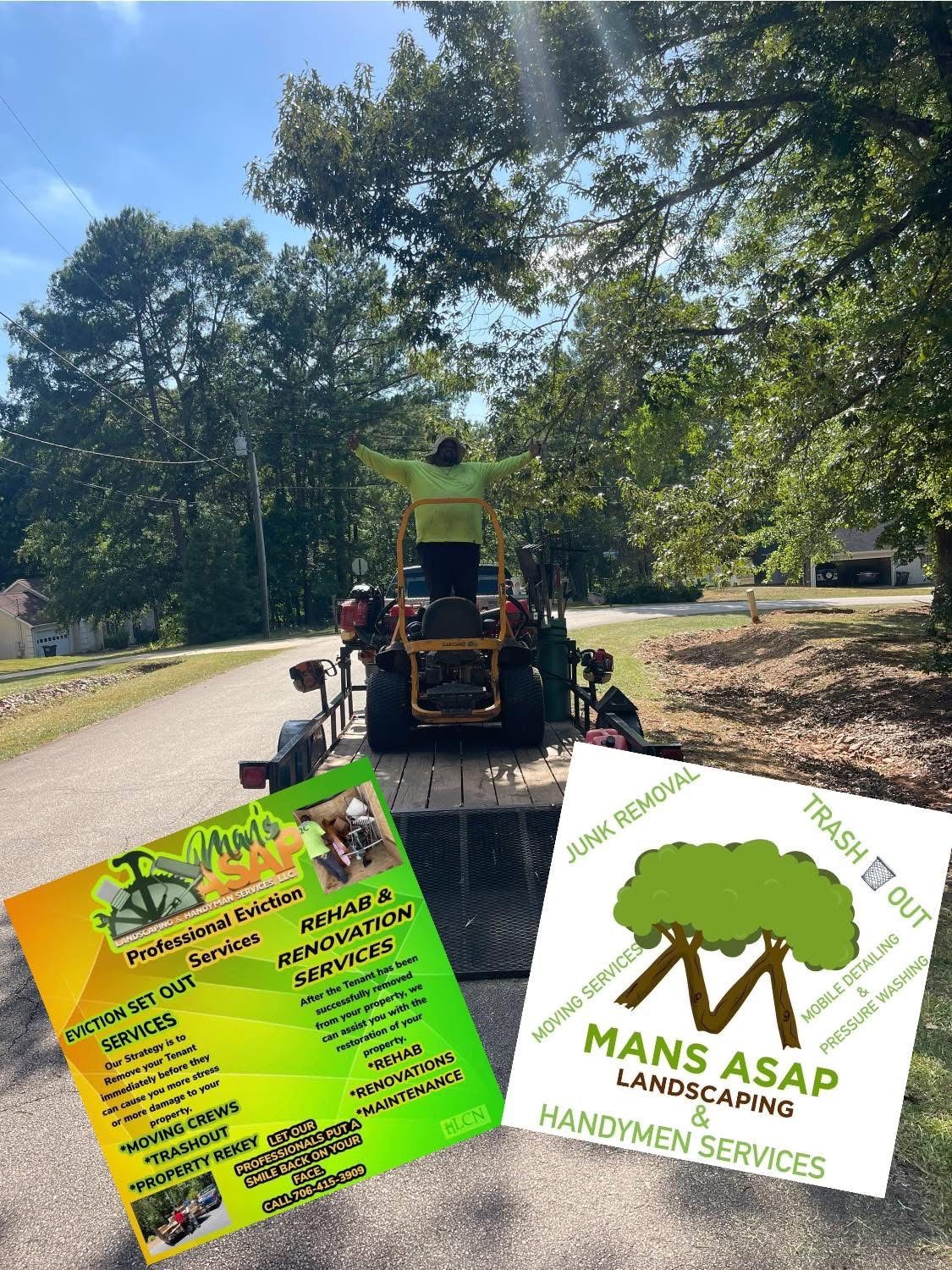  for Man's Asap Landscaping and Handyman Services LLC in Lagrange, GA