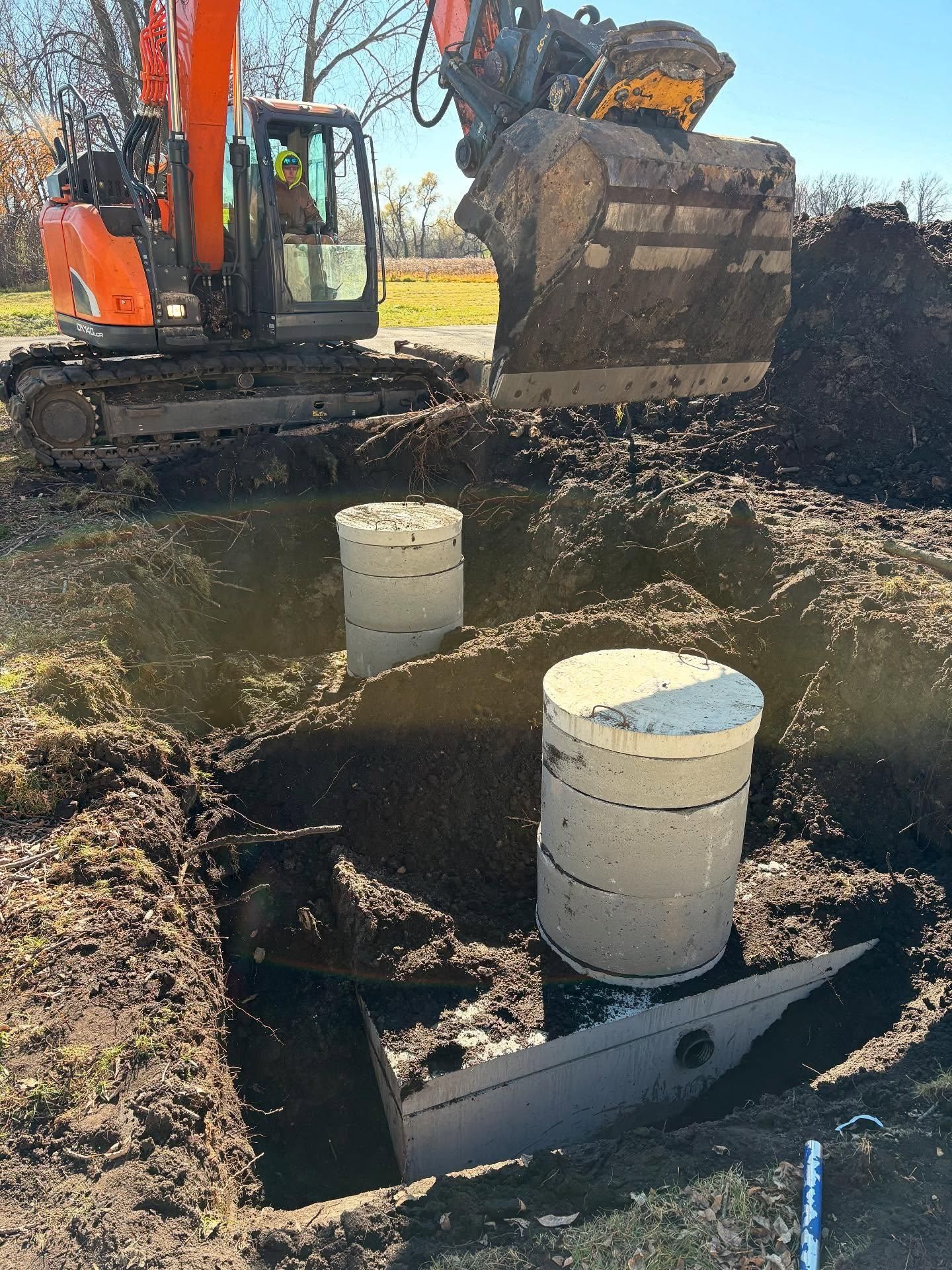  for NXT LVL Excavating in New London, MN