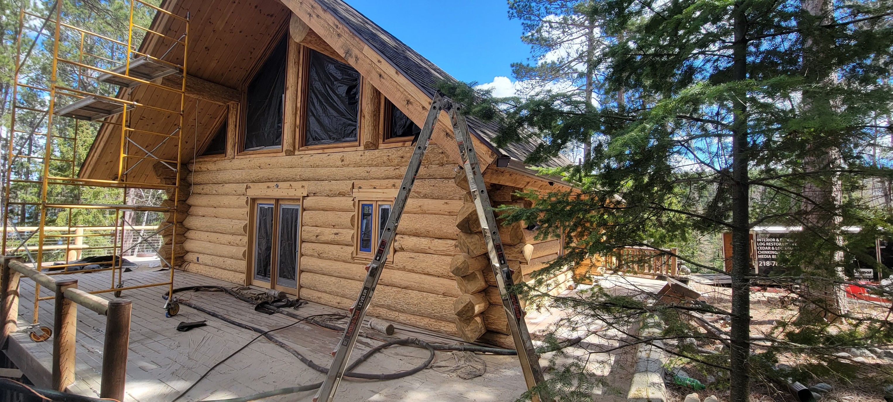 All Photos for 218 Painting & Log Restoration LLC in Britt, MN