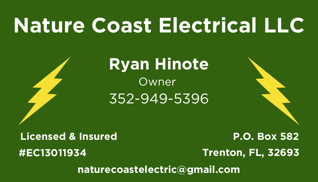  for Nature Coast Electrical in Trenton, FL