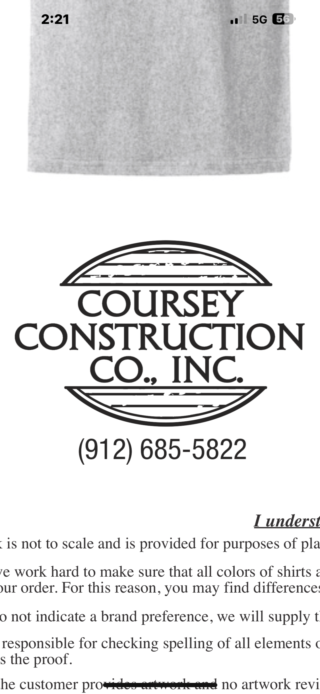  for Coursey Construction in Metter, GA