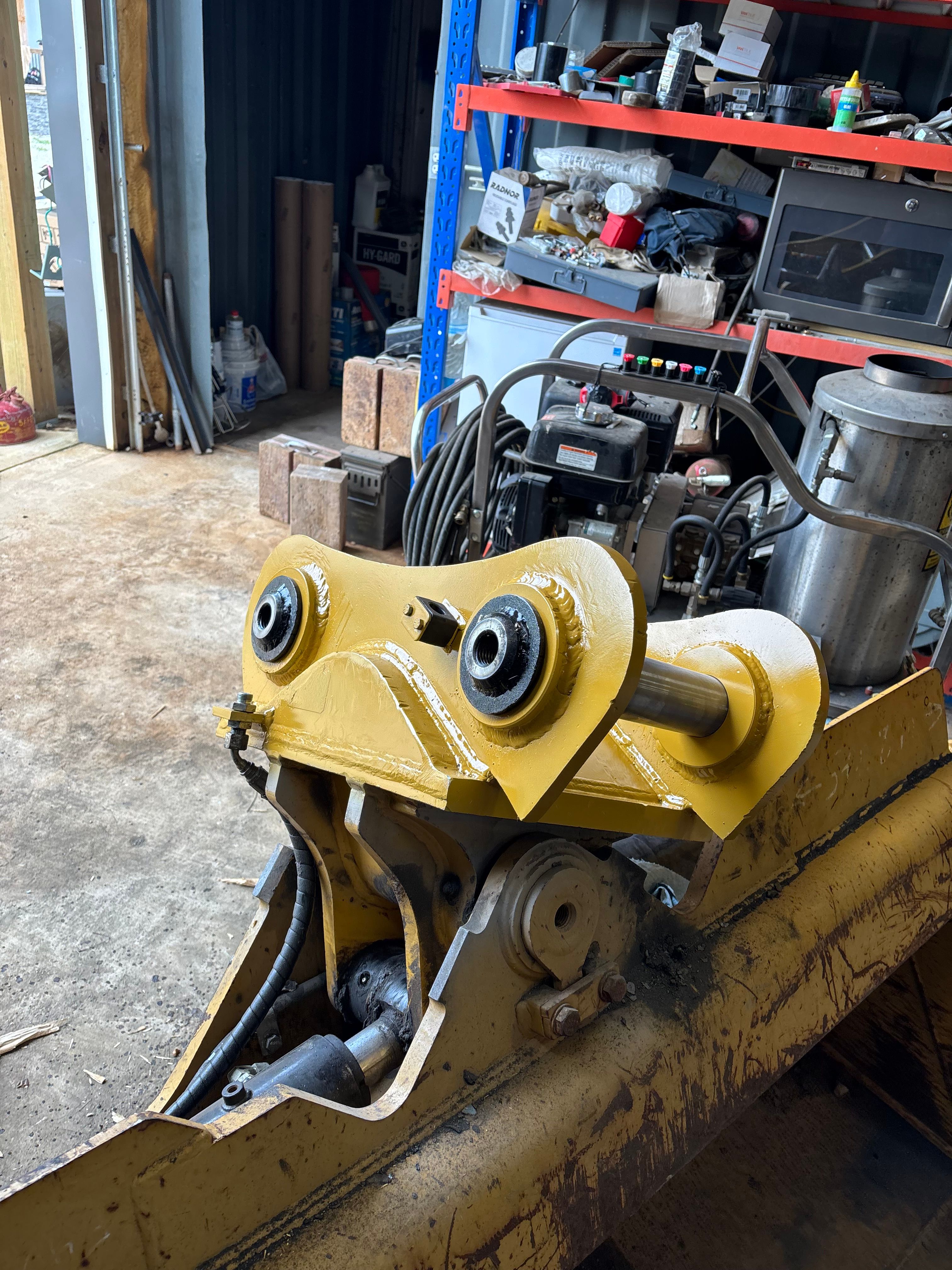 Excavator bucket repair  for SPF Welding in Summertown, TN