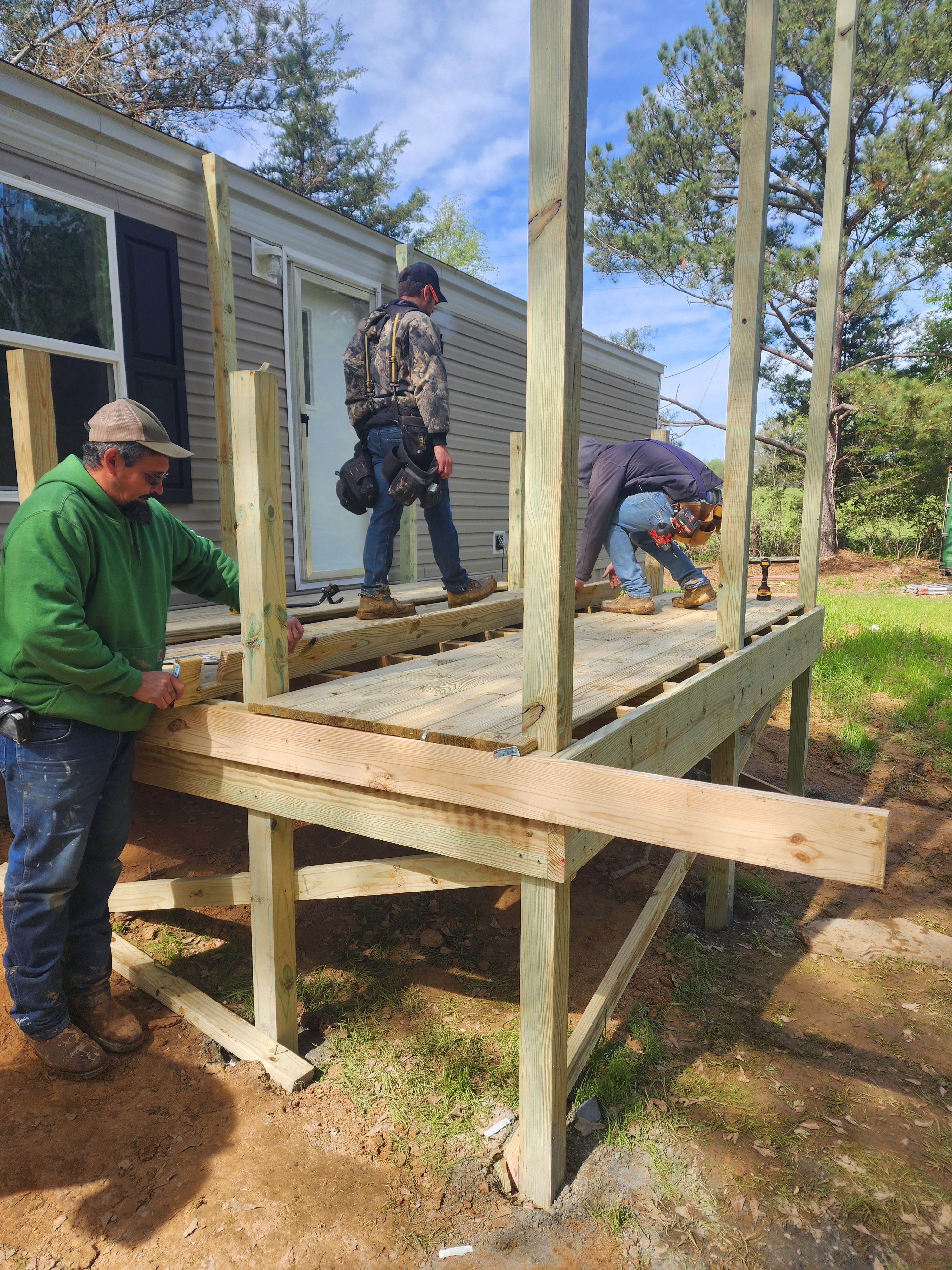  for S.W. Construction in Center, TX