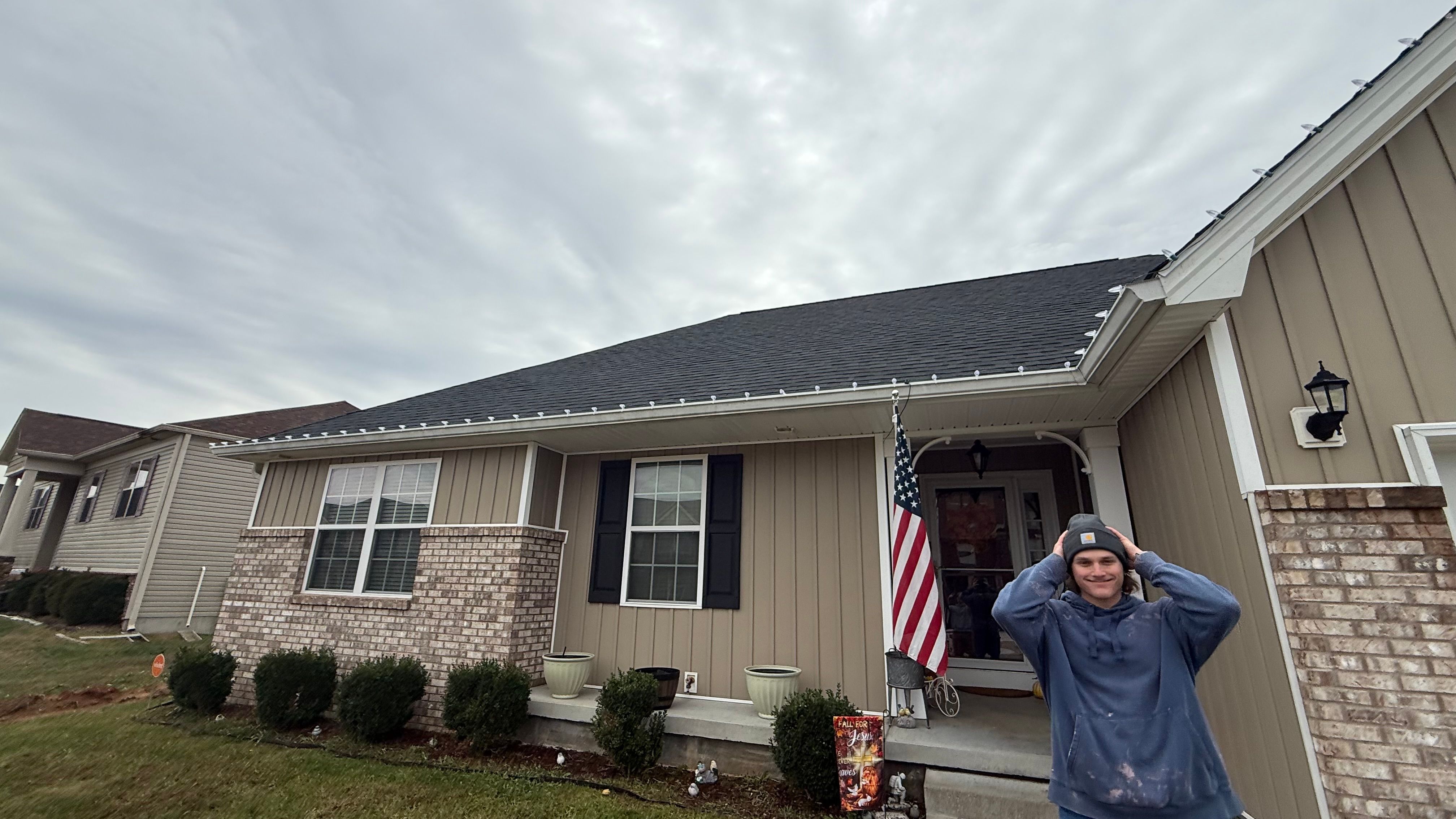 Christmas Light Installation Gallery for Bluegrass Brothers Exterior Services LLC in Elizabethtown, KY