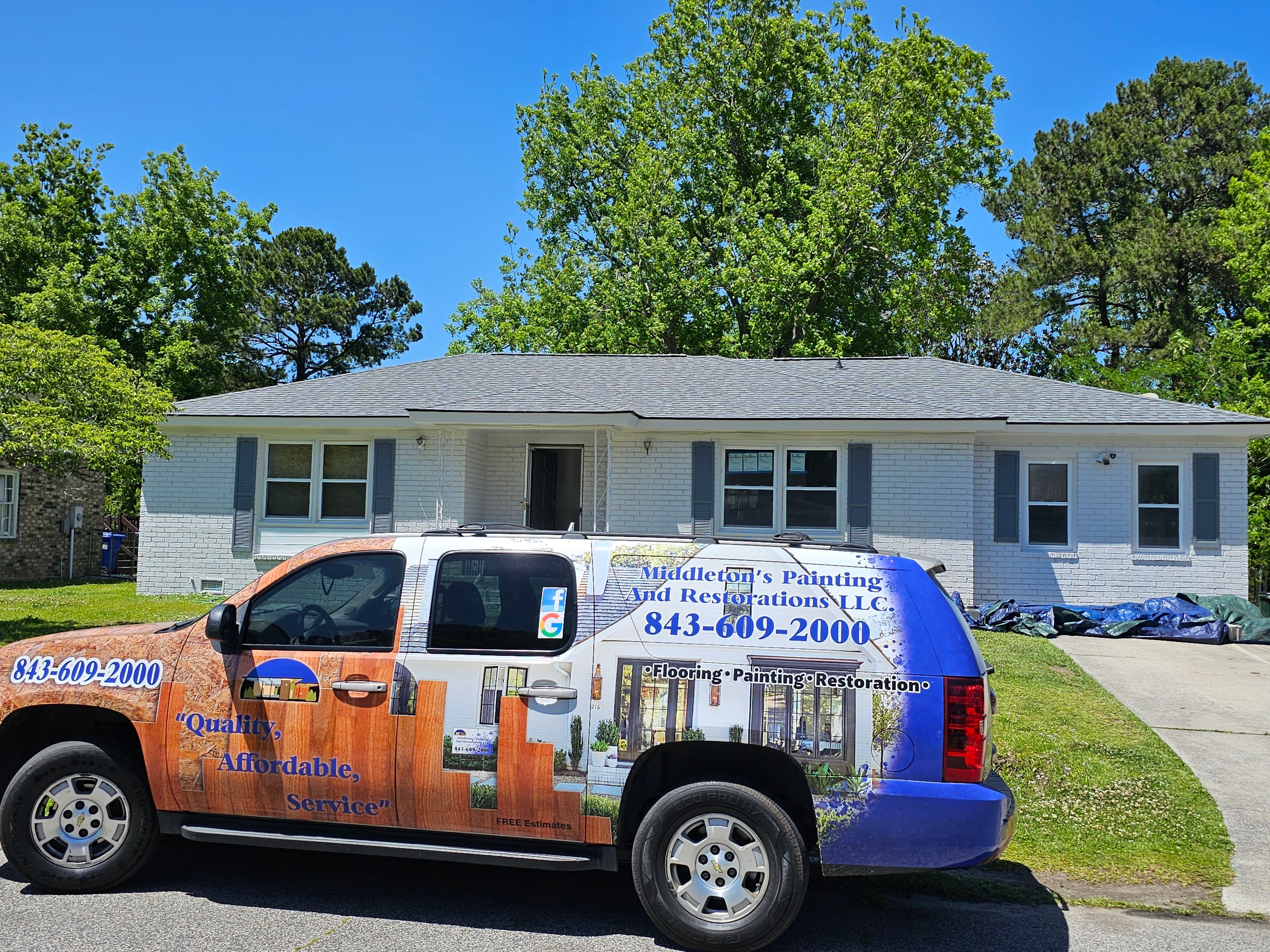  for Middleton's Painting And Restorations  in North Charleston, SC