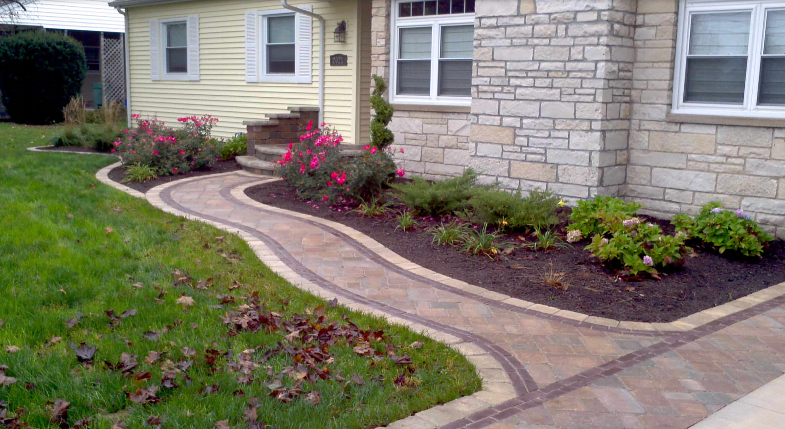 Hardscaping for Prairie Landscape in Princeton, IL