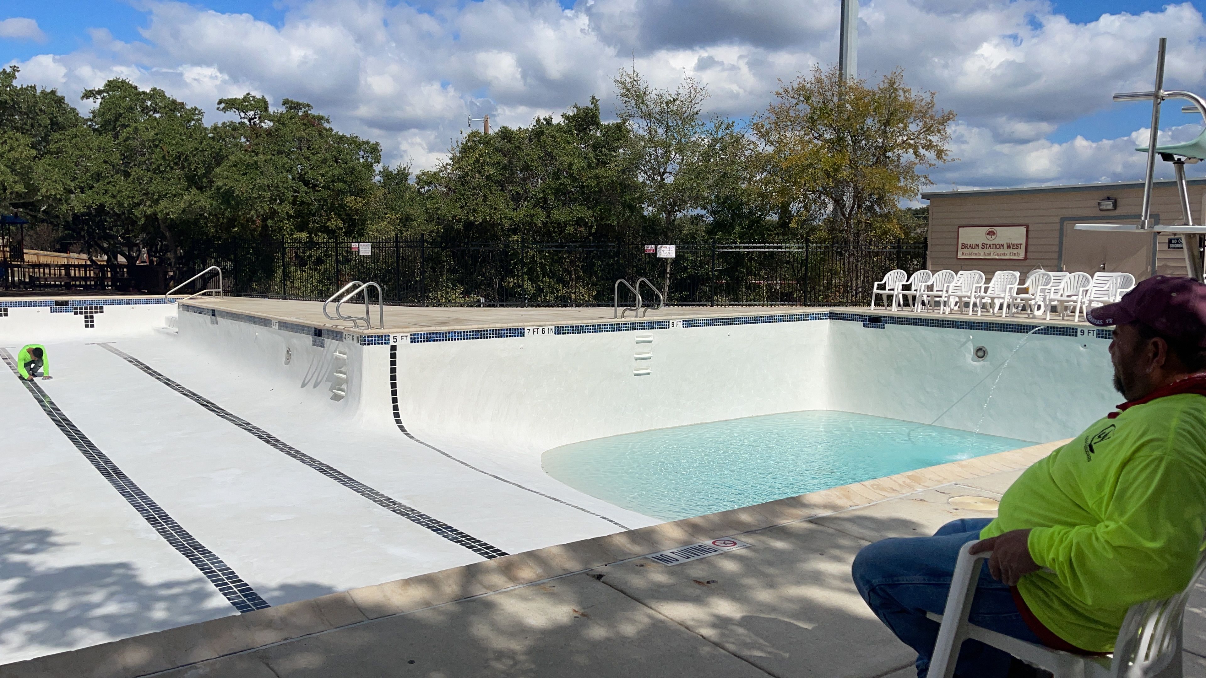 Commercial pools for JV Pool & Associates in San Antonio, TX