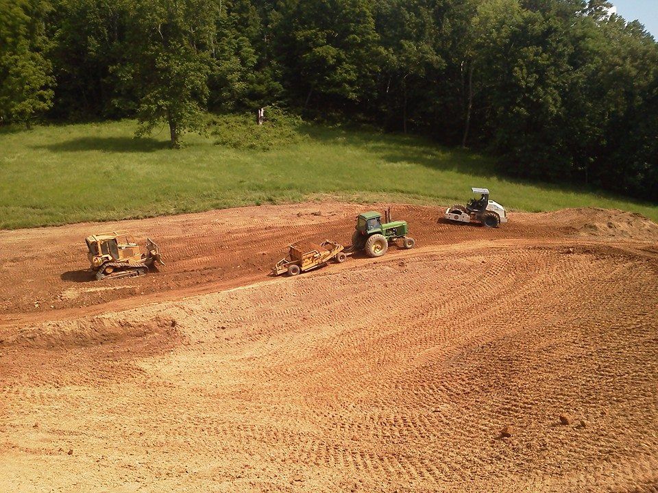 Excavating for King of Dirt in Cornersville, TN