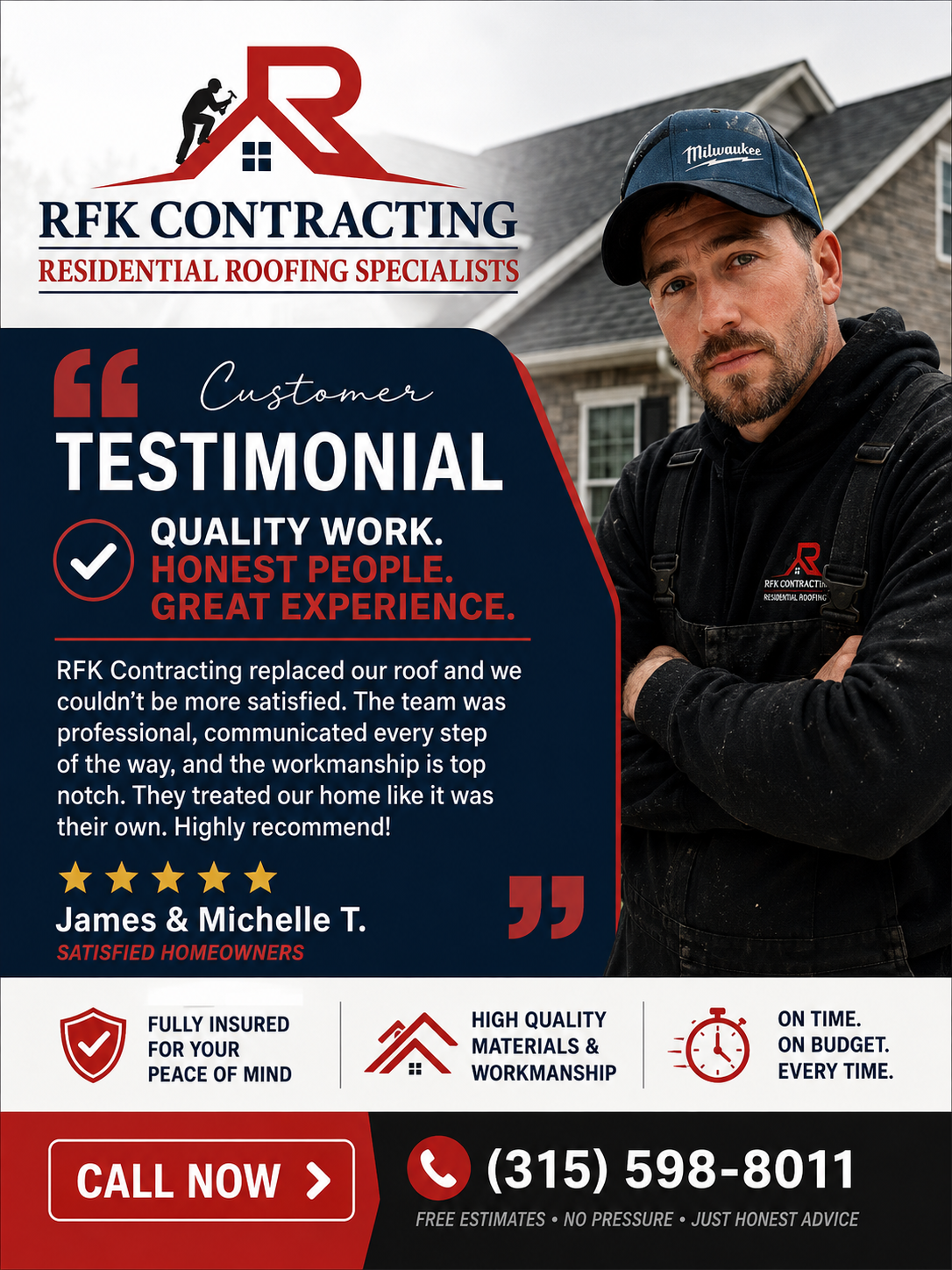  for RFK Contracting in Martville, NY