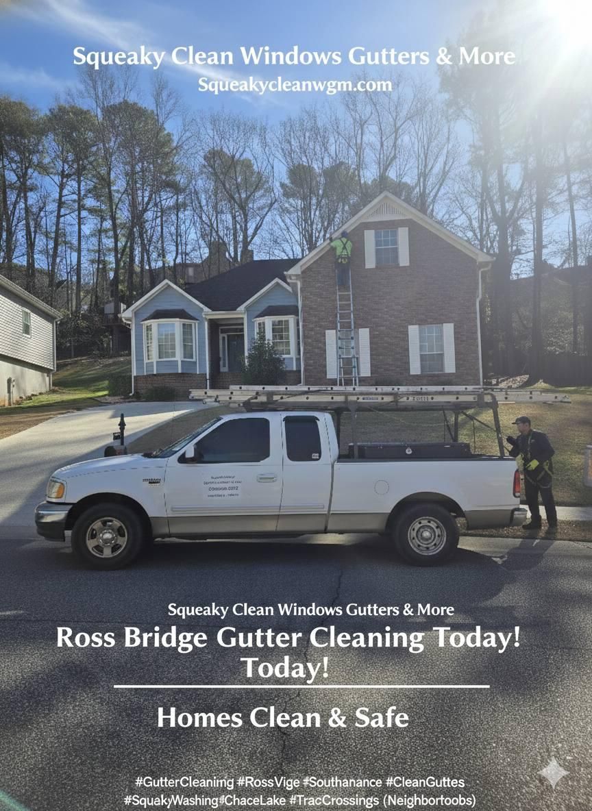  for Squeaky Clean Windows Gutters & More in Hoover, AL