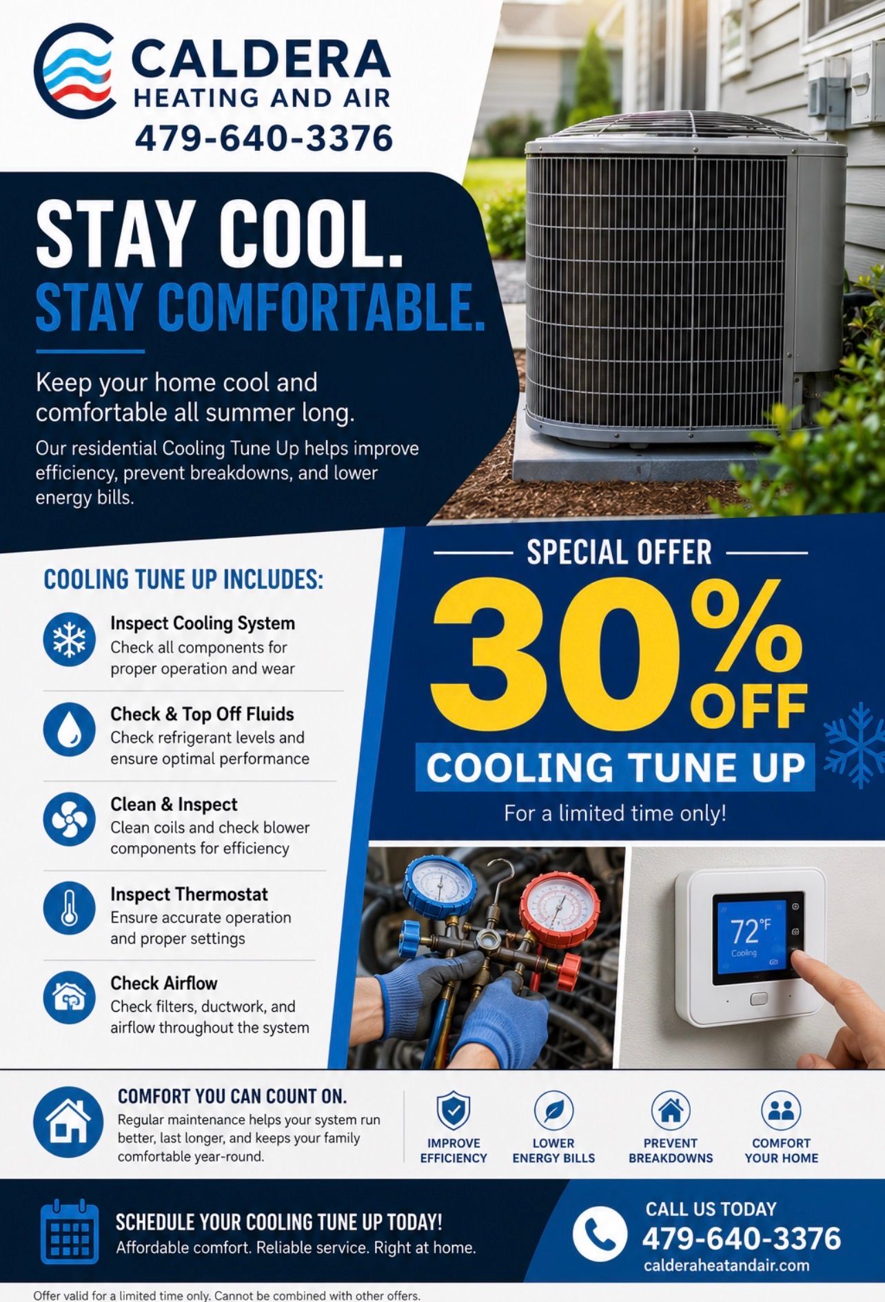  for Caldera Heating and Air LLC in Centerton, AR