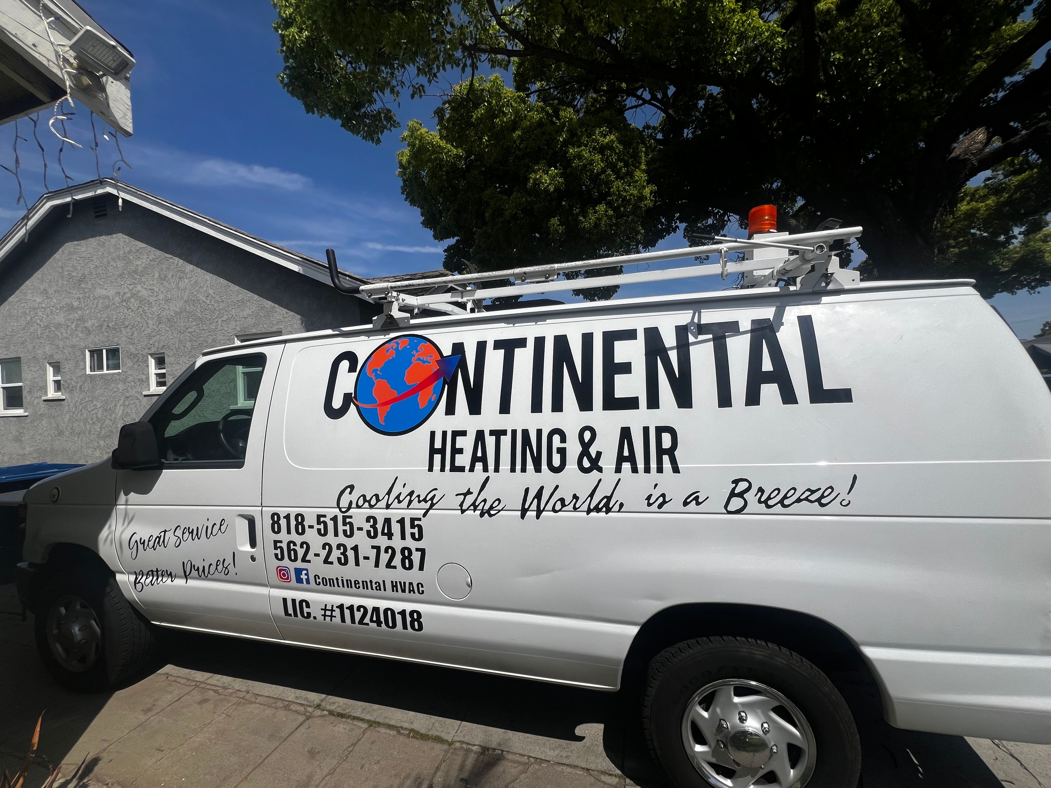  for Continental HVAC in Los Angeles, CA