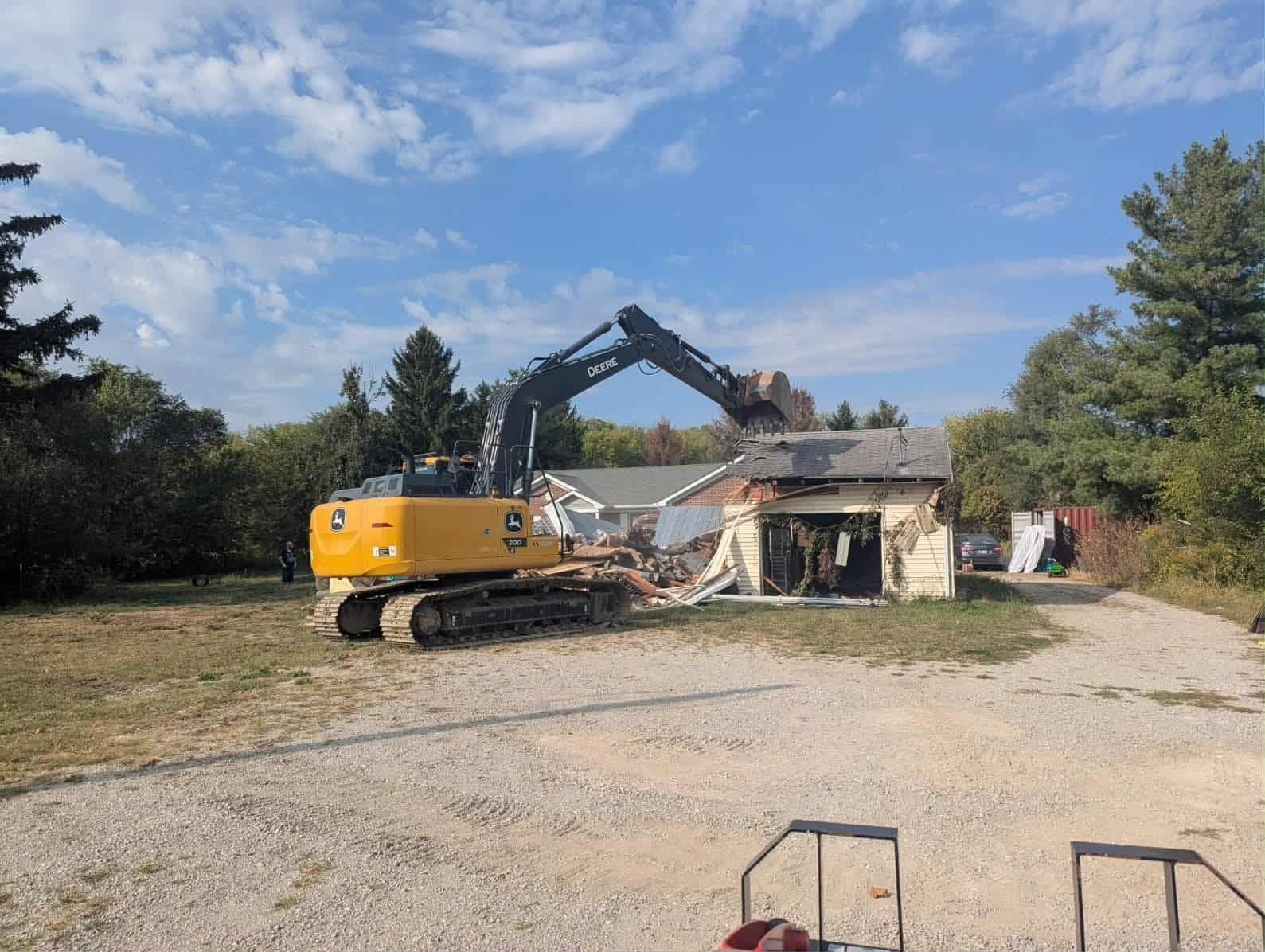 Excavation for RNG Construction in Lafayette, IN