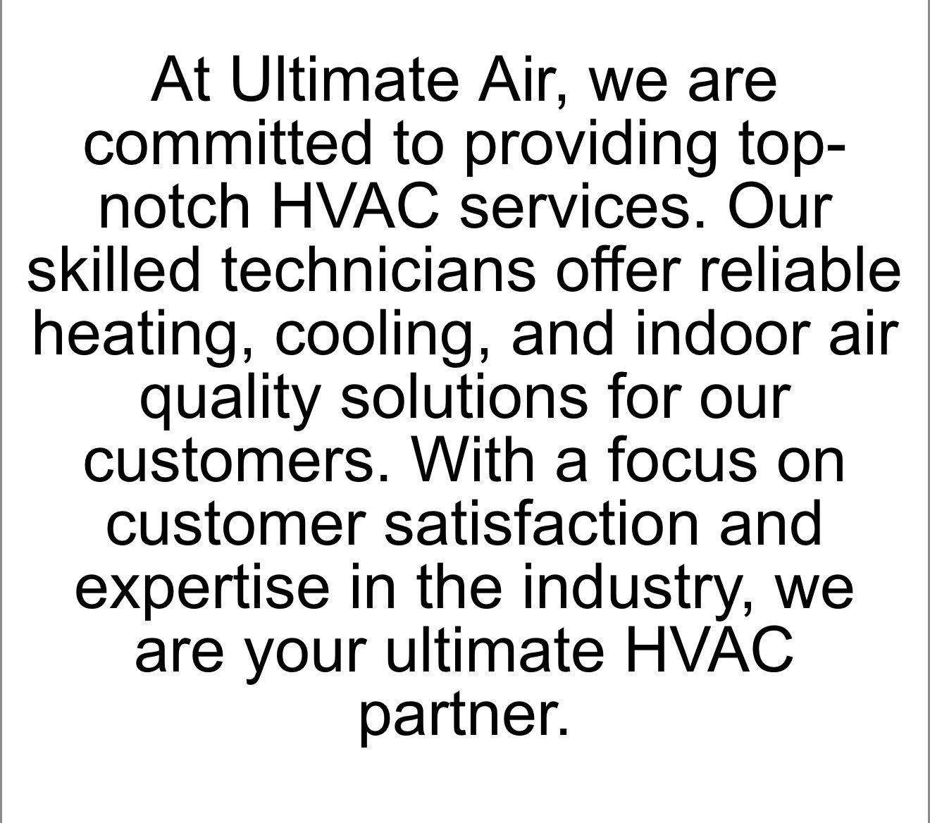  for Ultimate Air in Salyersville, KY