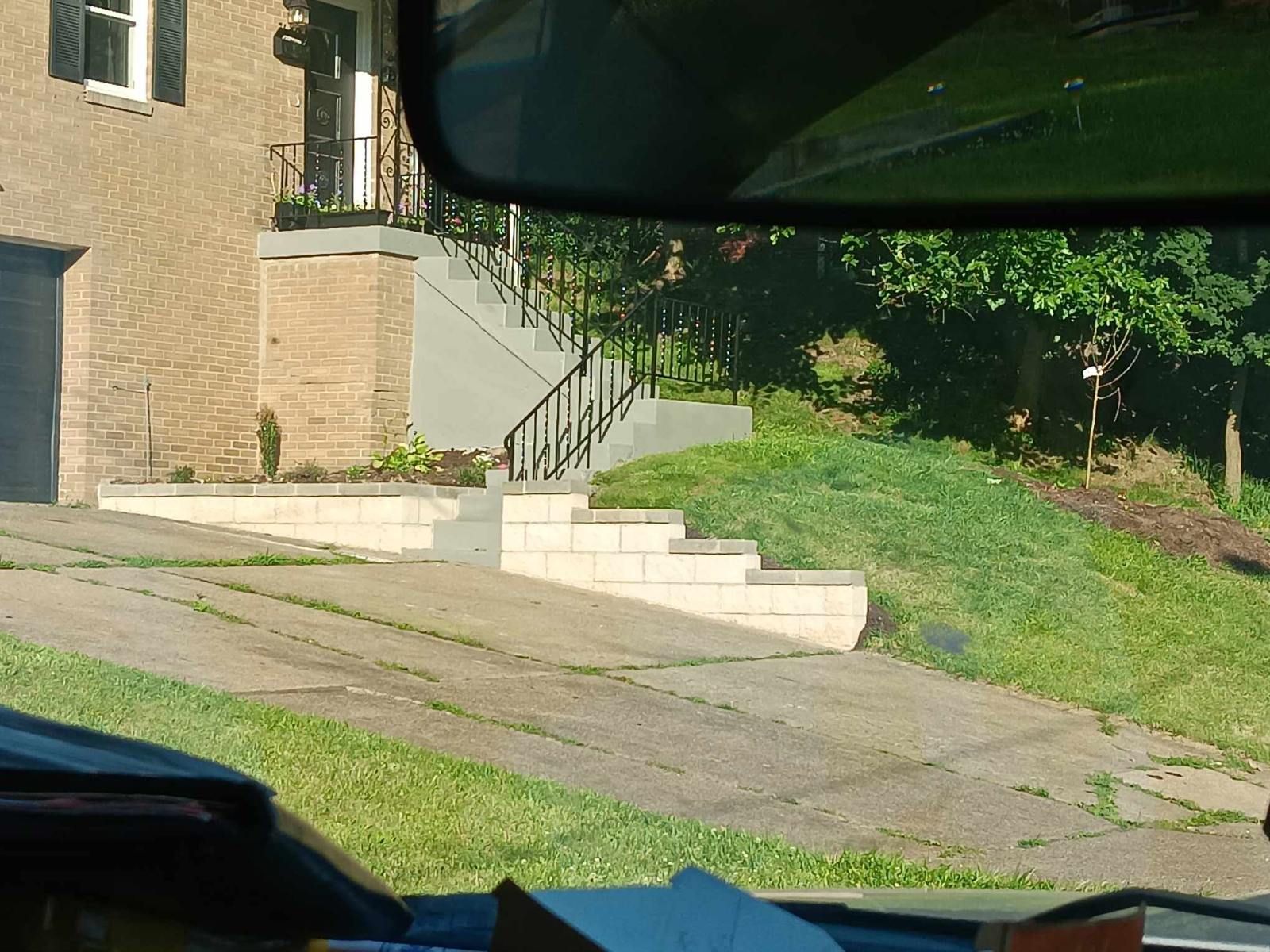 Retaining Wall  for Joseph Little Home Improvements in Pittsburgh, PA