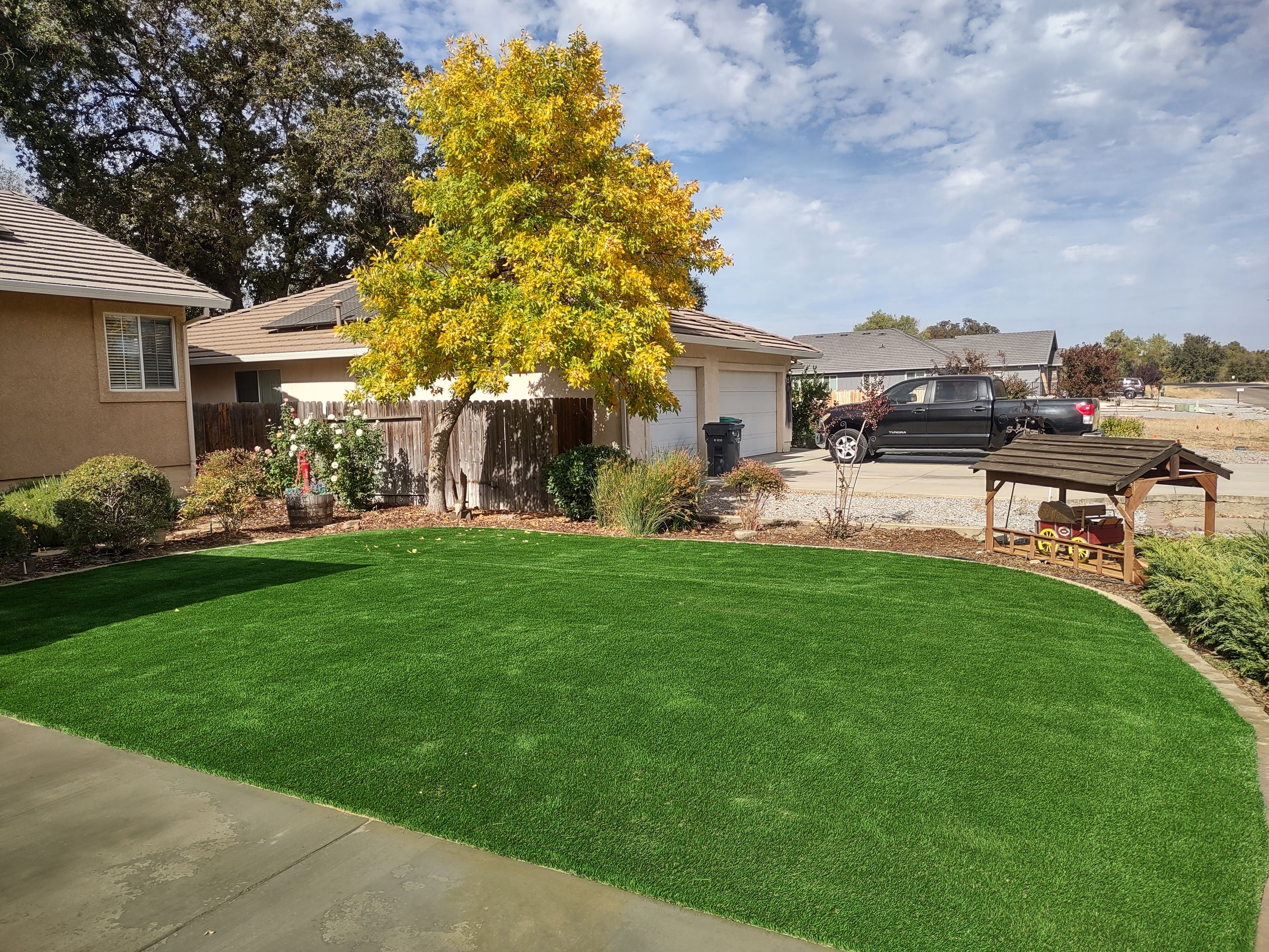 Landscaping for Austin LoBue Construction in Cottonwood, CA